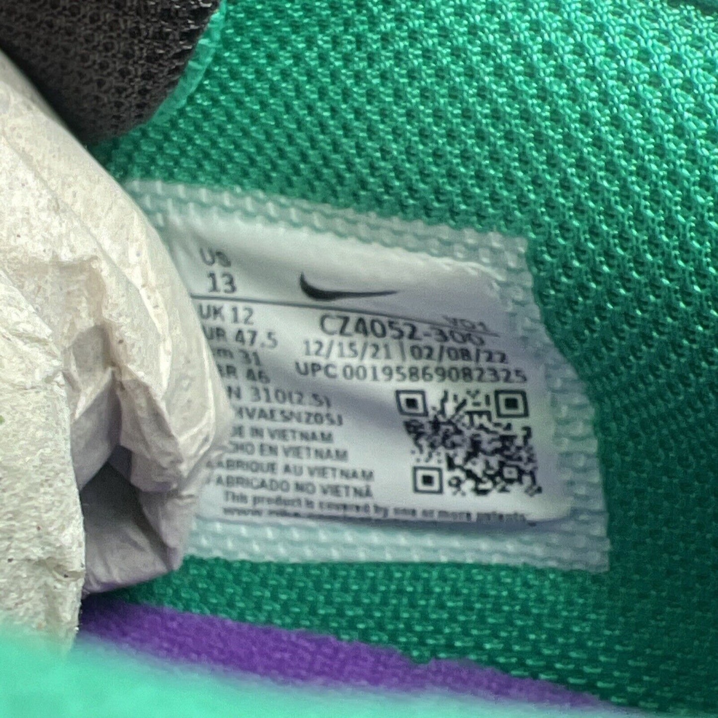 Size 13 - Nike LeBron Witness 6 Emerald Berry (CZ4052-300)