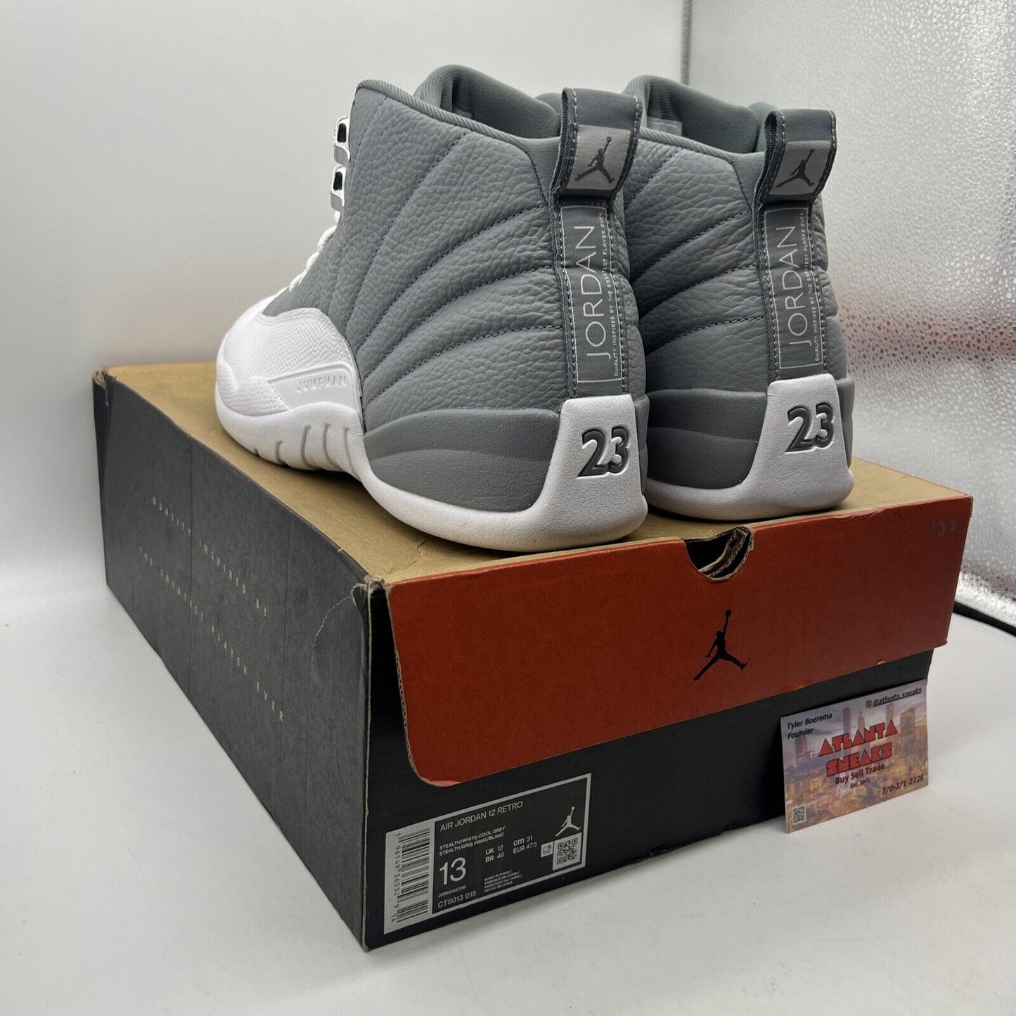 Size 13 - Jordan 12 Stealth 2022