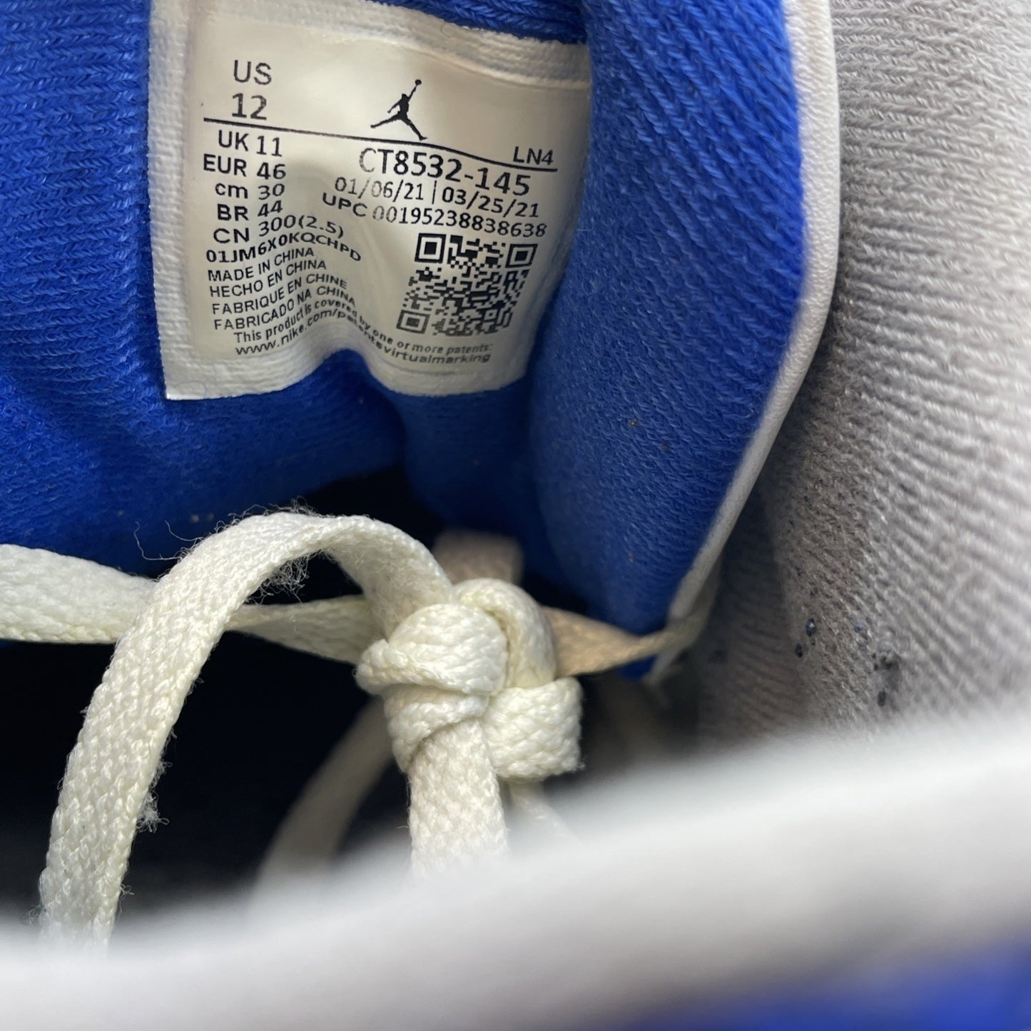 Size 12 - Air Jordan 3 Retro Mid Racer Blue Grey White Suede (CT8532-145)