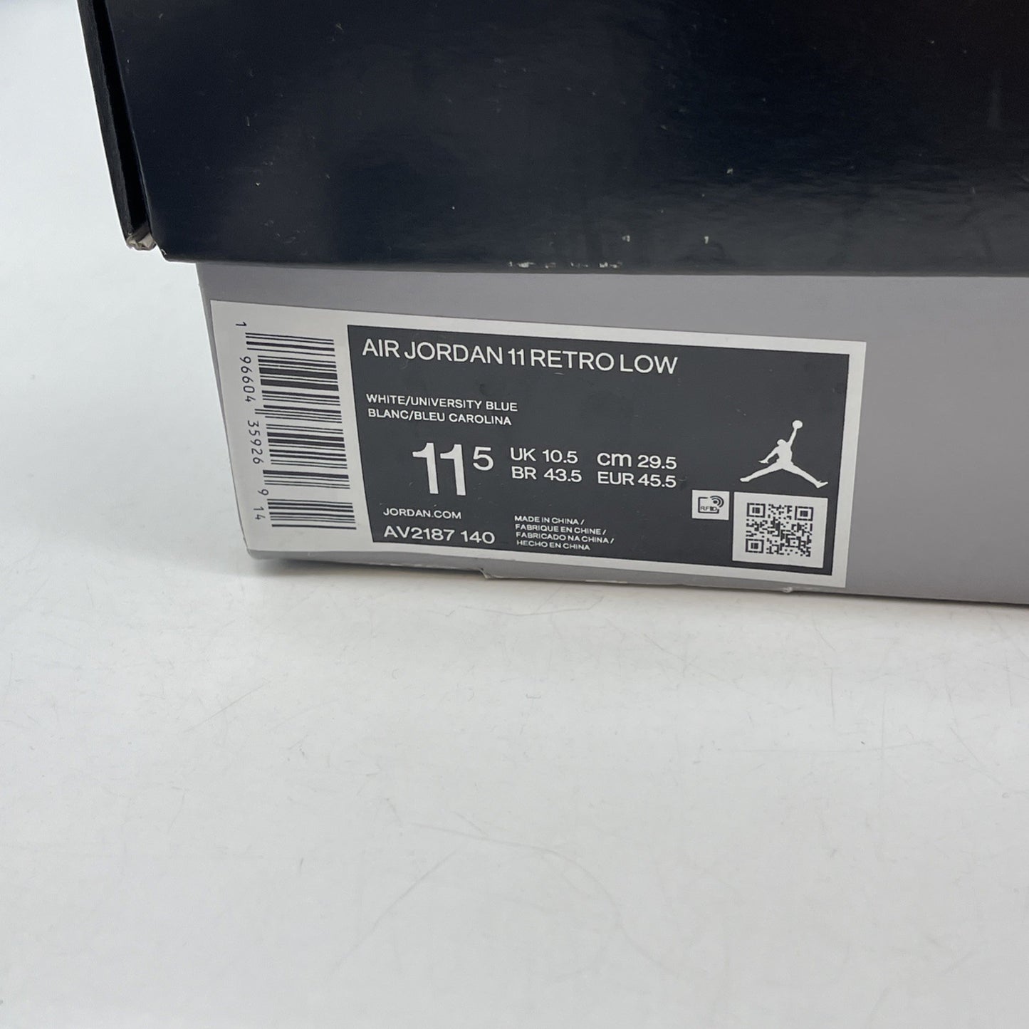 Size 11.5 - Air Jordan 11 Retro Low Cement Grey (AV2187-140)