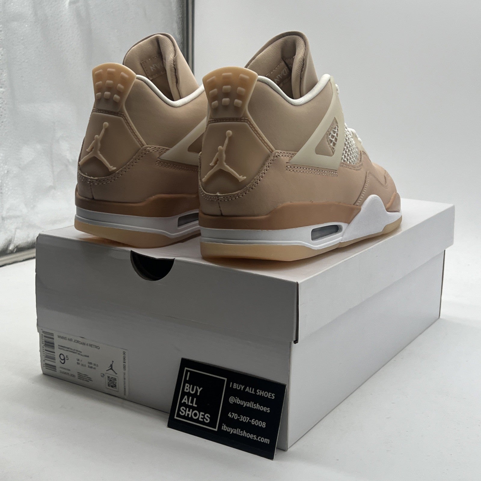 Size 9.5 - Air Jordan 4 Retro Shimmer W (DJ0675-200)