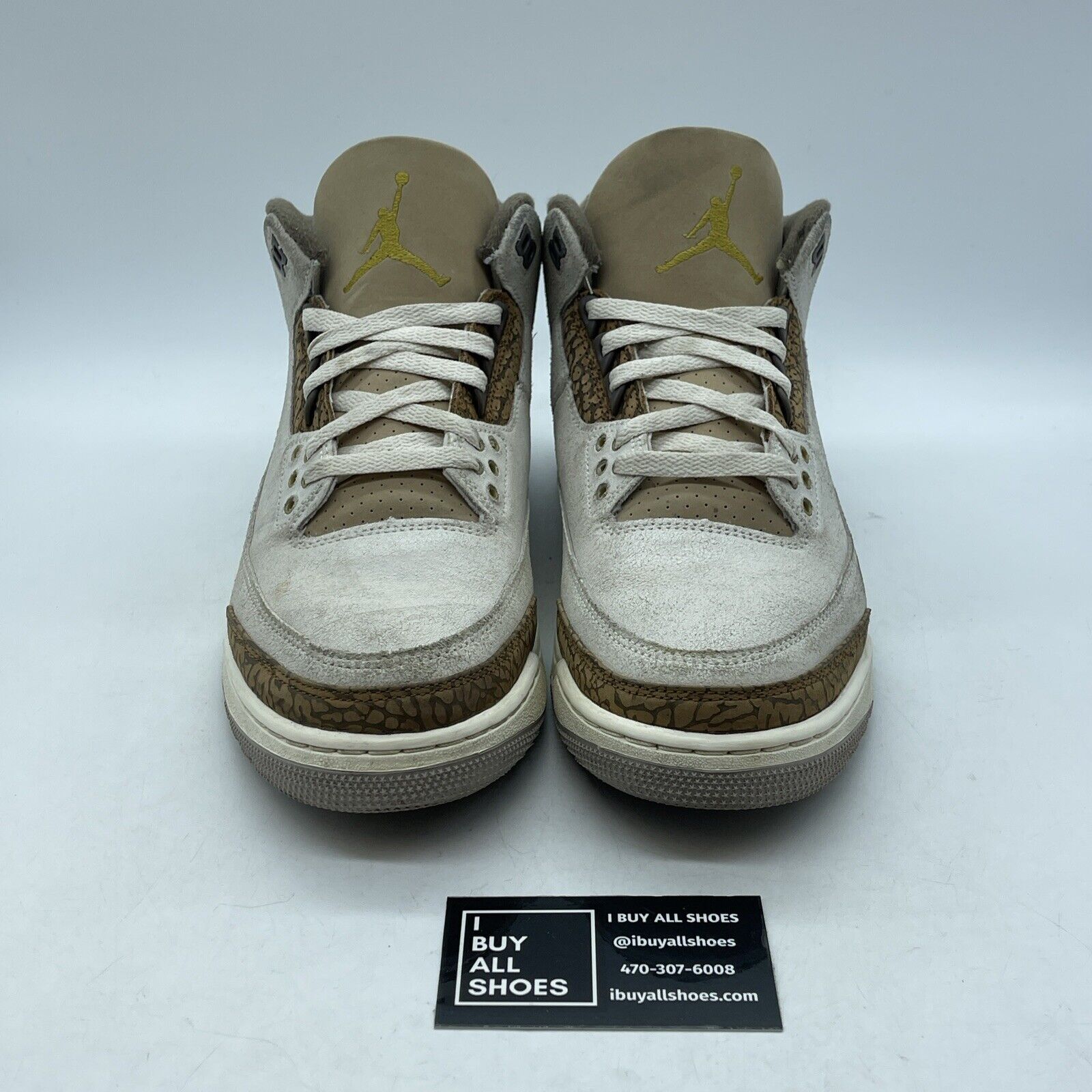 Size 10 - Jordan 3 Retro Low Palomino Brown Suede Leather (CT8532-102)