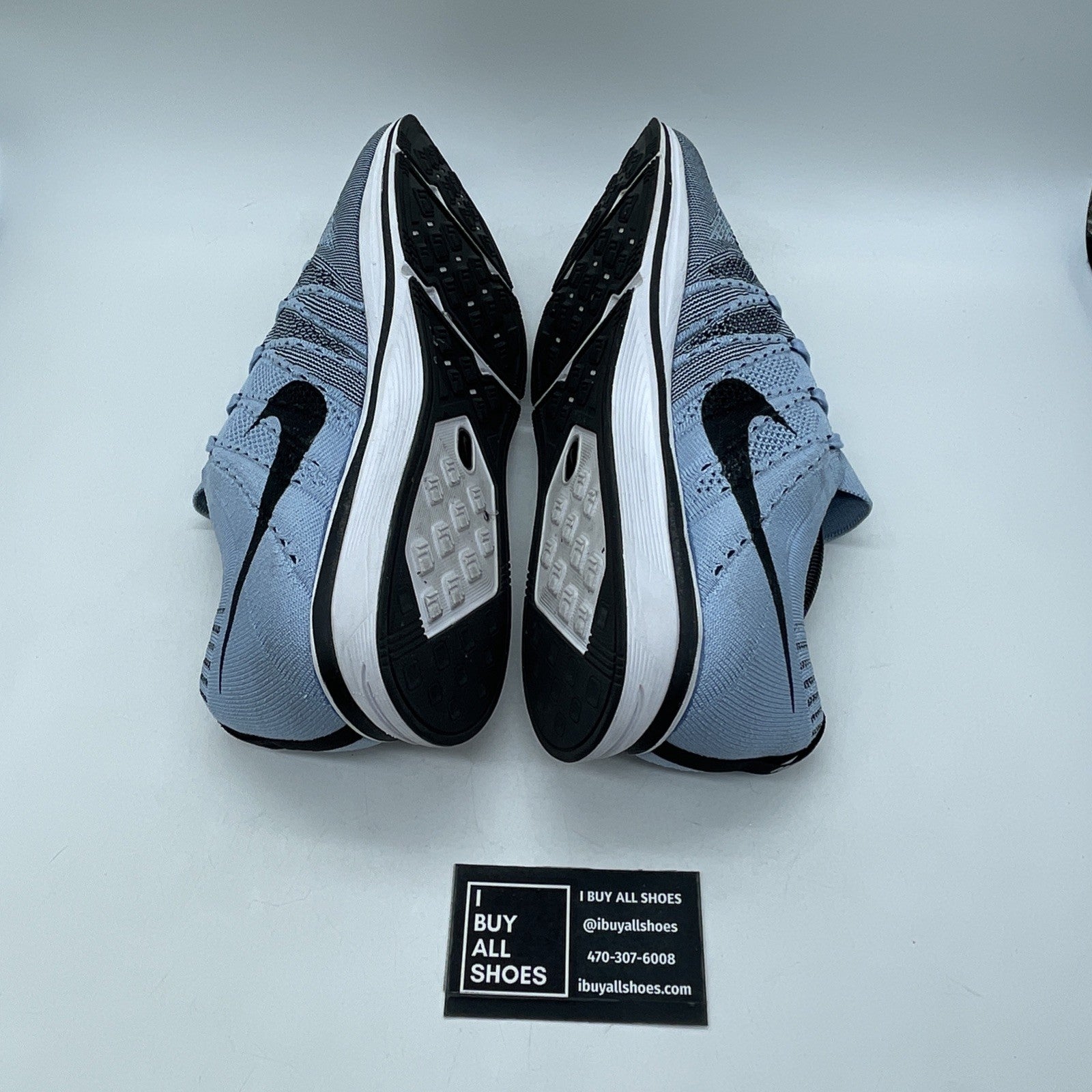 Size 12 - Nike Flyknit Trainer 2017 Cirrus Blue (AH8396-400)