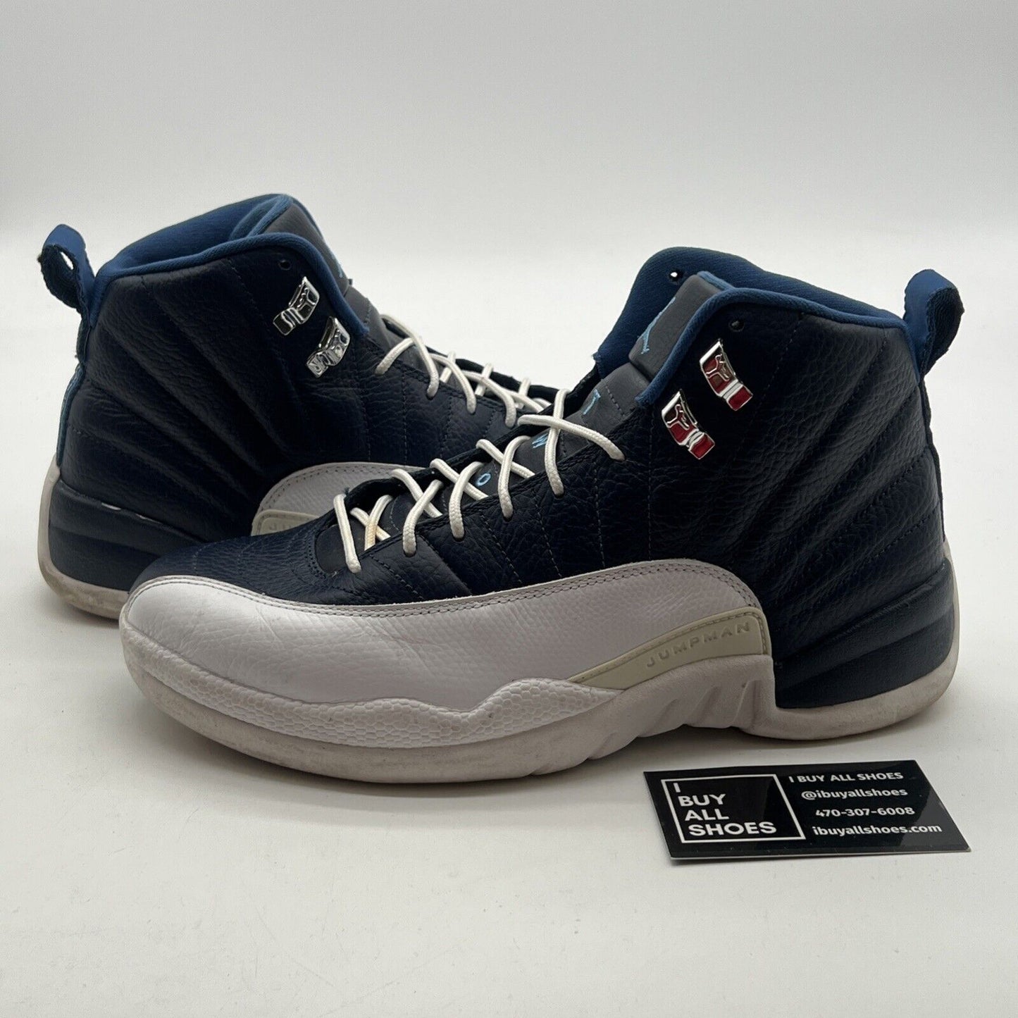 Size 8.5 - Air Jordan 12 Retro 2012 Obsidian (130690-410)