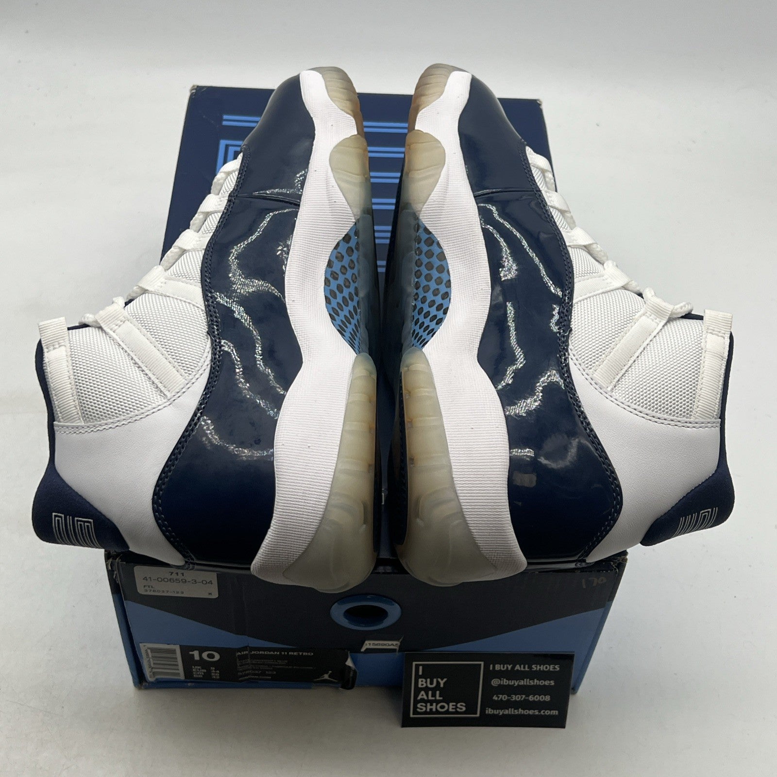Size 10 - Air Jordan 11 Retro High Win Like '82 (378037-123)