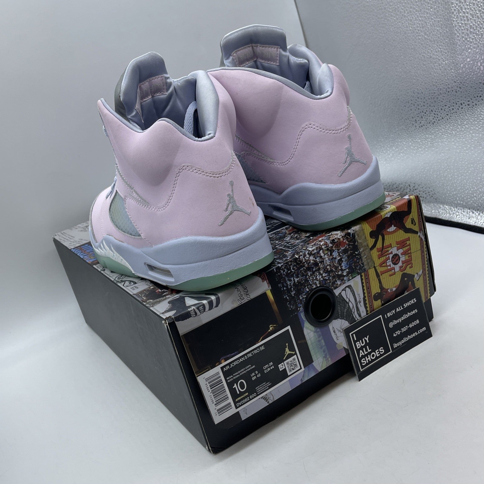 Size 10 - Air Jordan 5 Easter 2022 (DV0562-600)