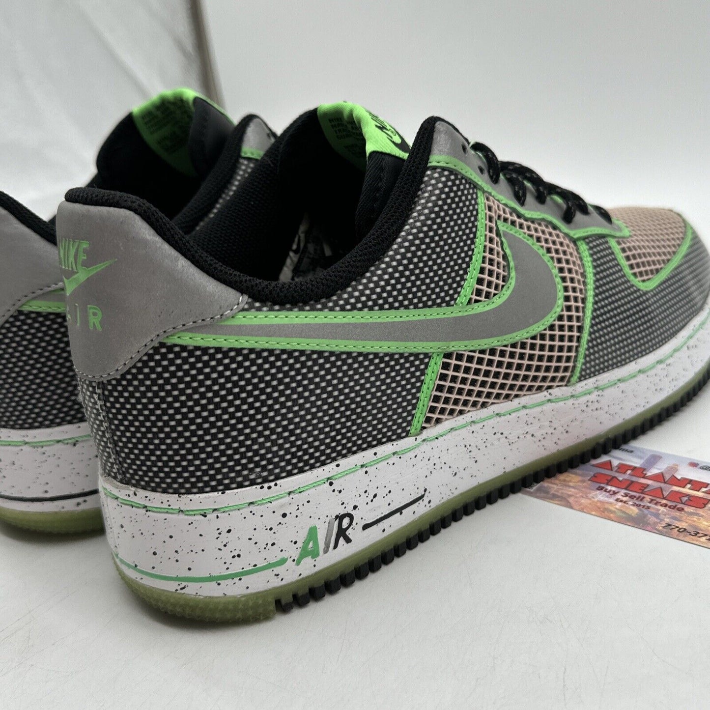 Size 12 - Nike Air Force 1 Low Insideout DB Doernbecher Green Reflective