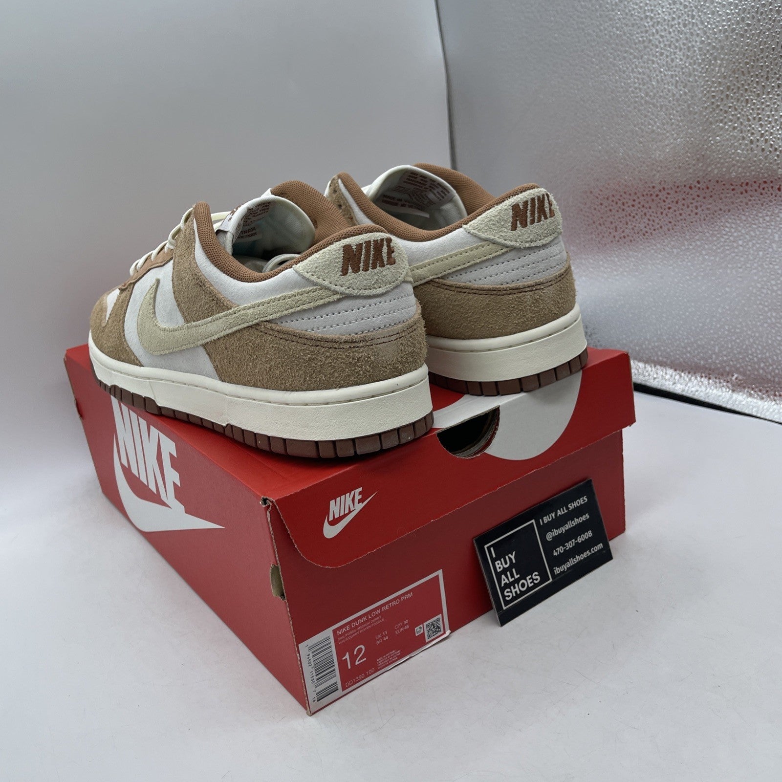 Size 12 - Nike Dunk Low Premium Medium Curry (DD1390-100)