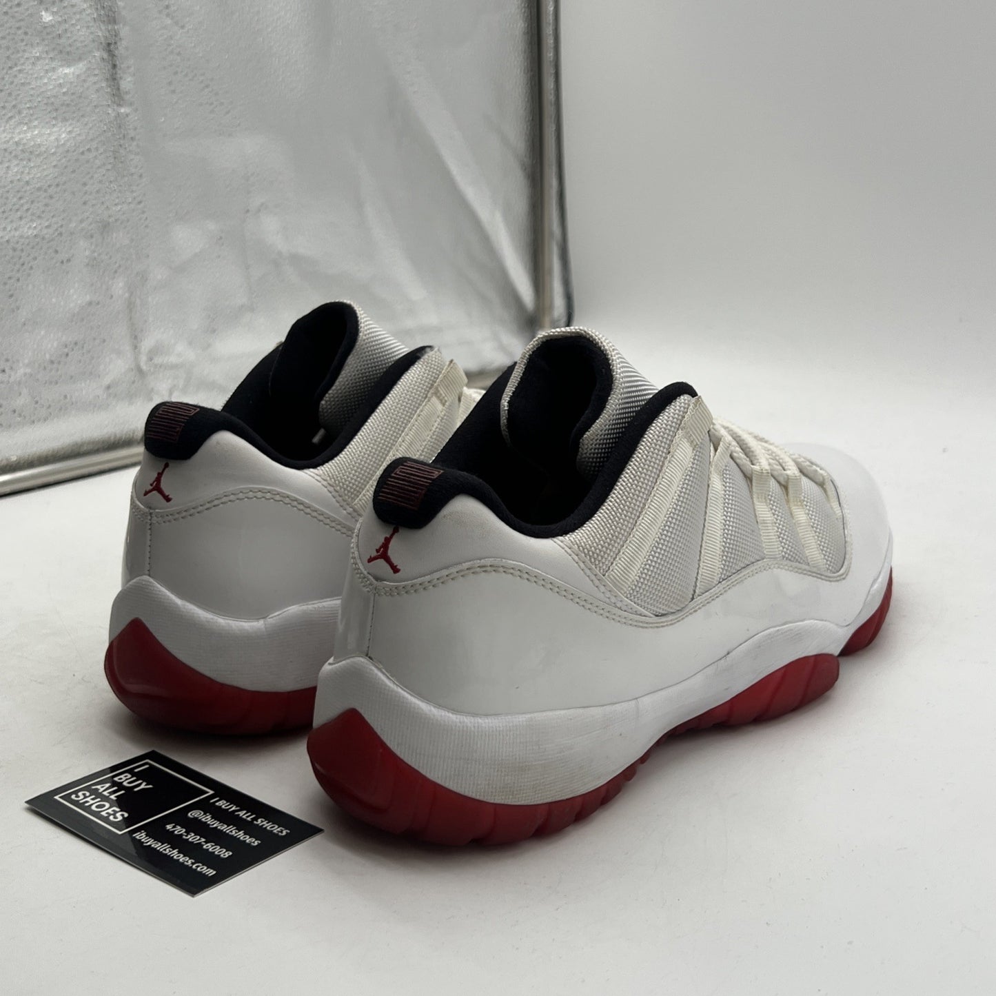 Size 13 - Air Jordan 11 Retro Low Cherry Bottom (528895-101)
