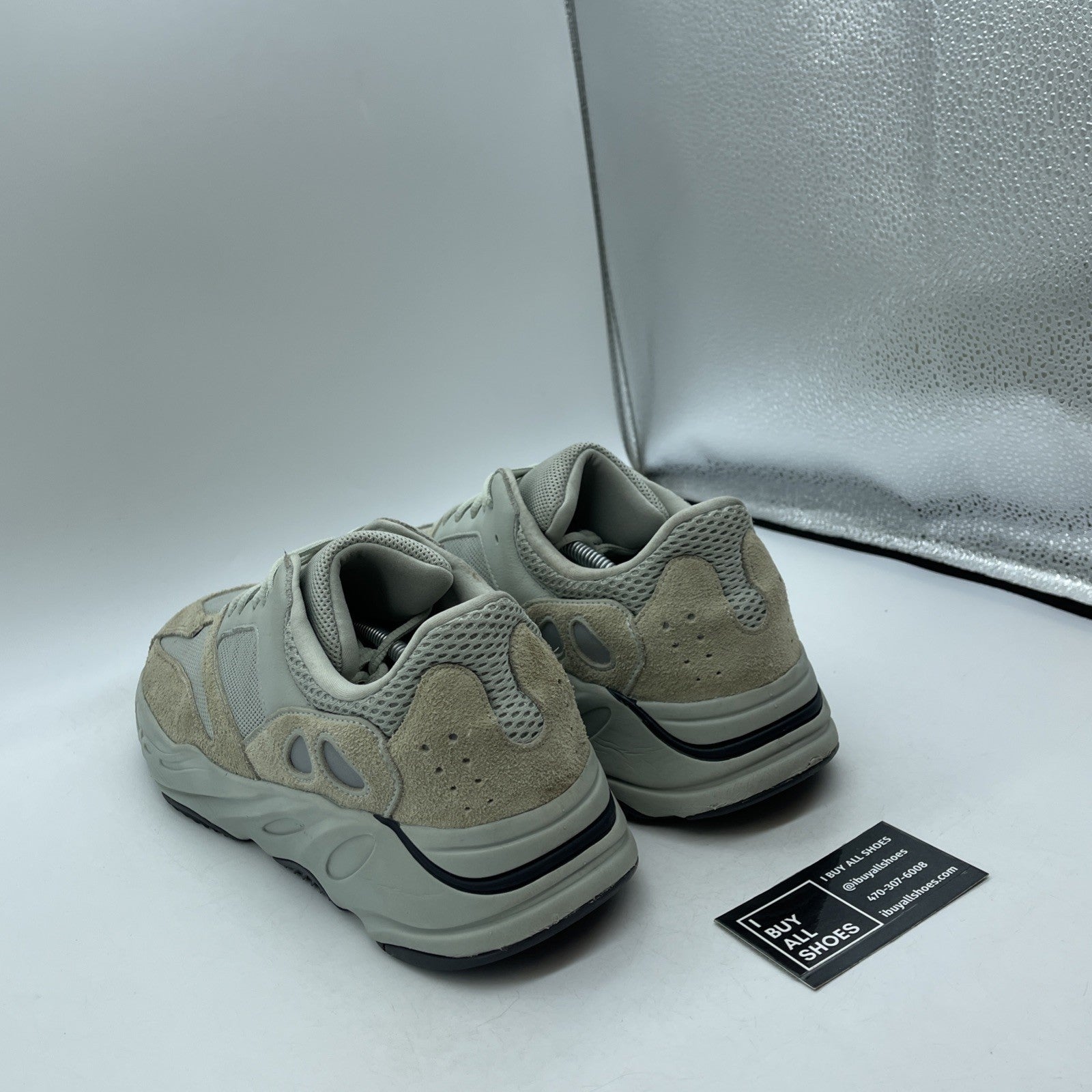 Size 14 - adidas Yeezy Boost 700 Salt Suede Leather (EG7487)