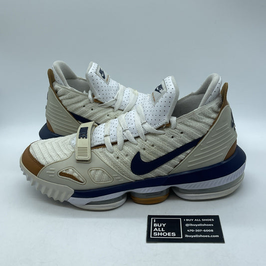 Size 11 - Nike LeBron 16 Air Trainer Medicine Ball Suede Leather (CD7089-100)
