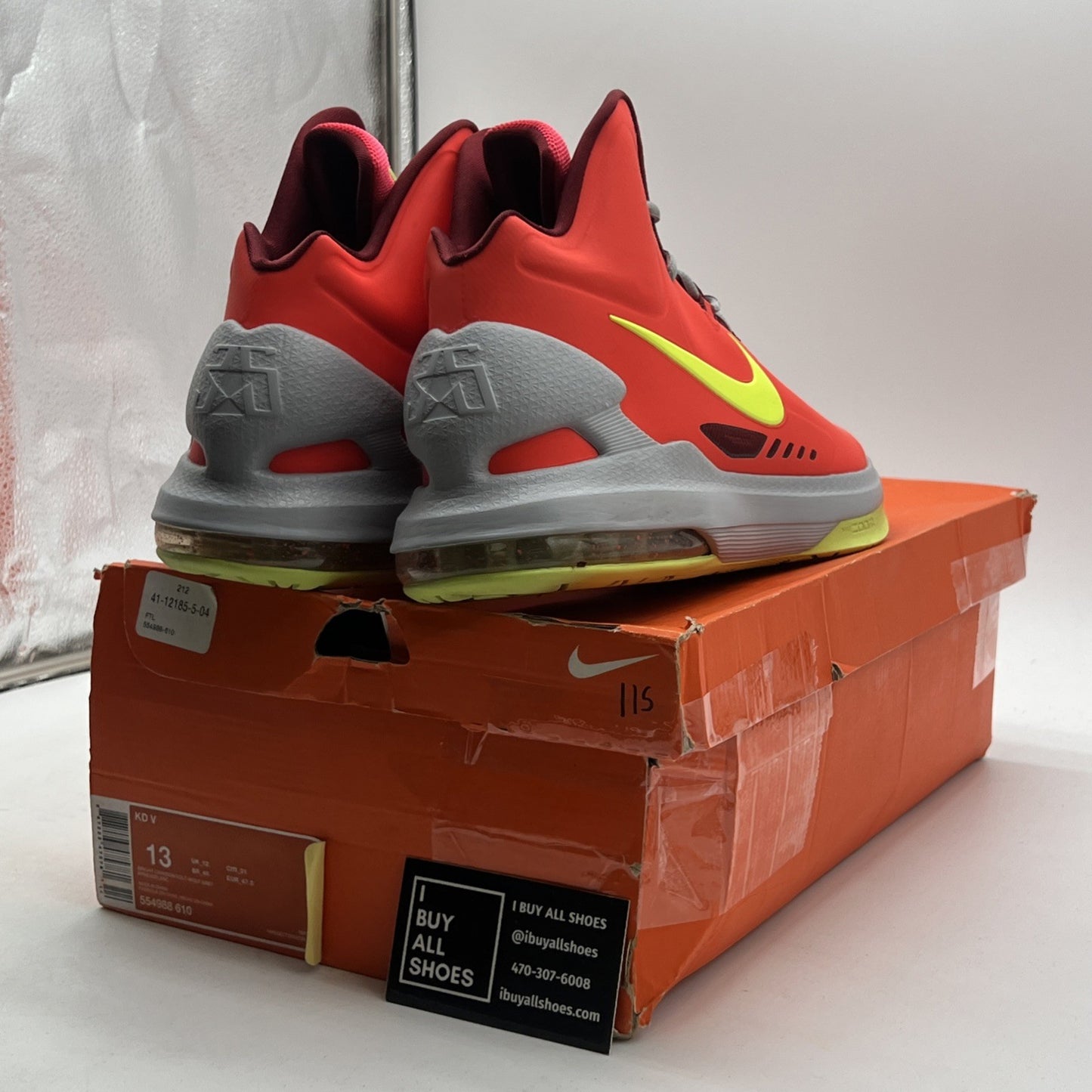 Size 13 - Nike KD 5 DMV - (554988-610)