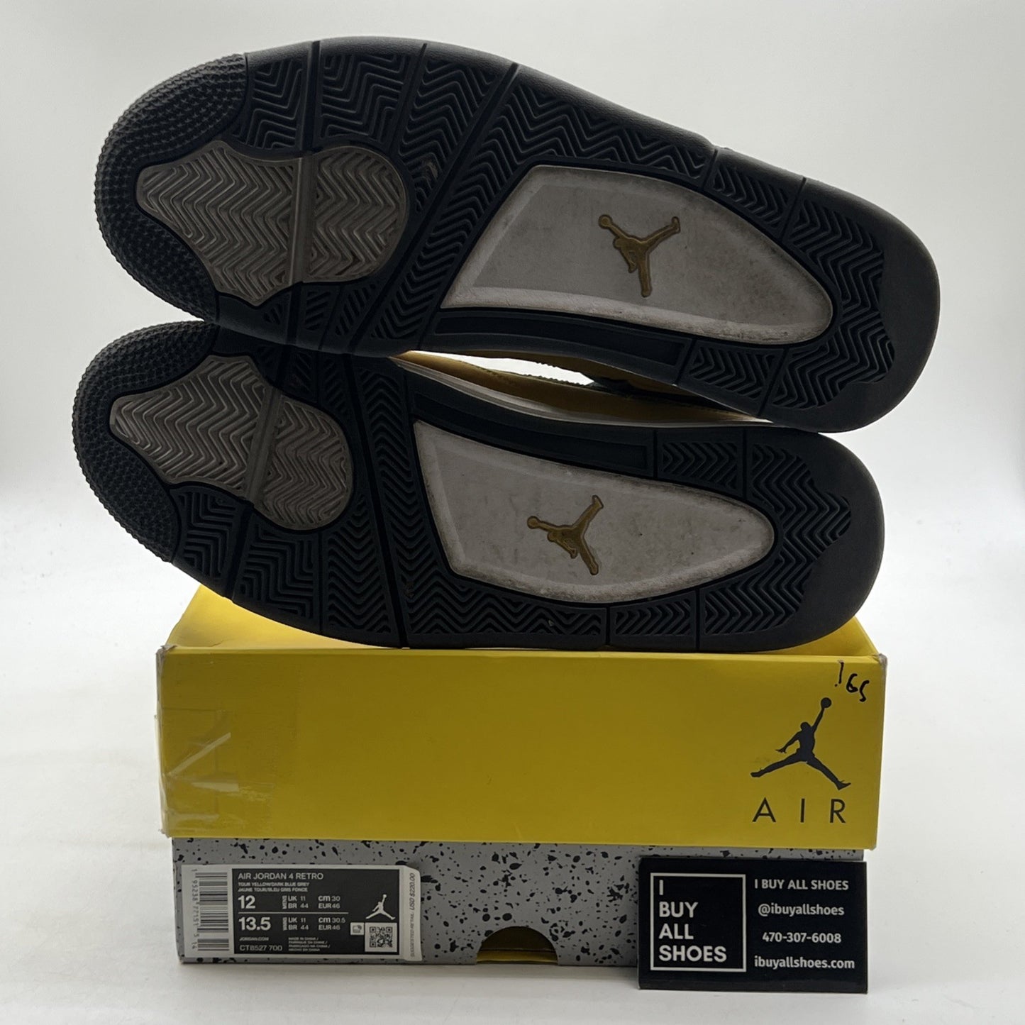 Size 12 - Air Jordan 4 Retro Mid Lightning (CT8527-700)