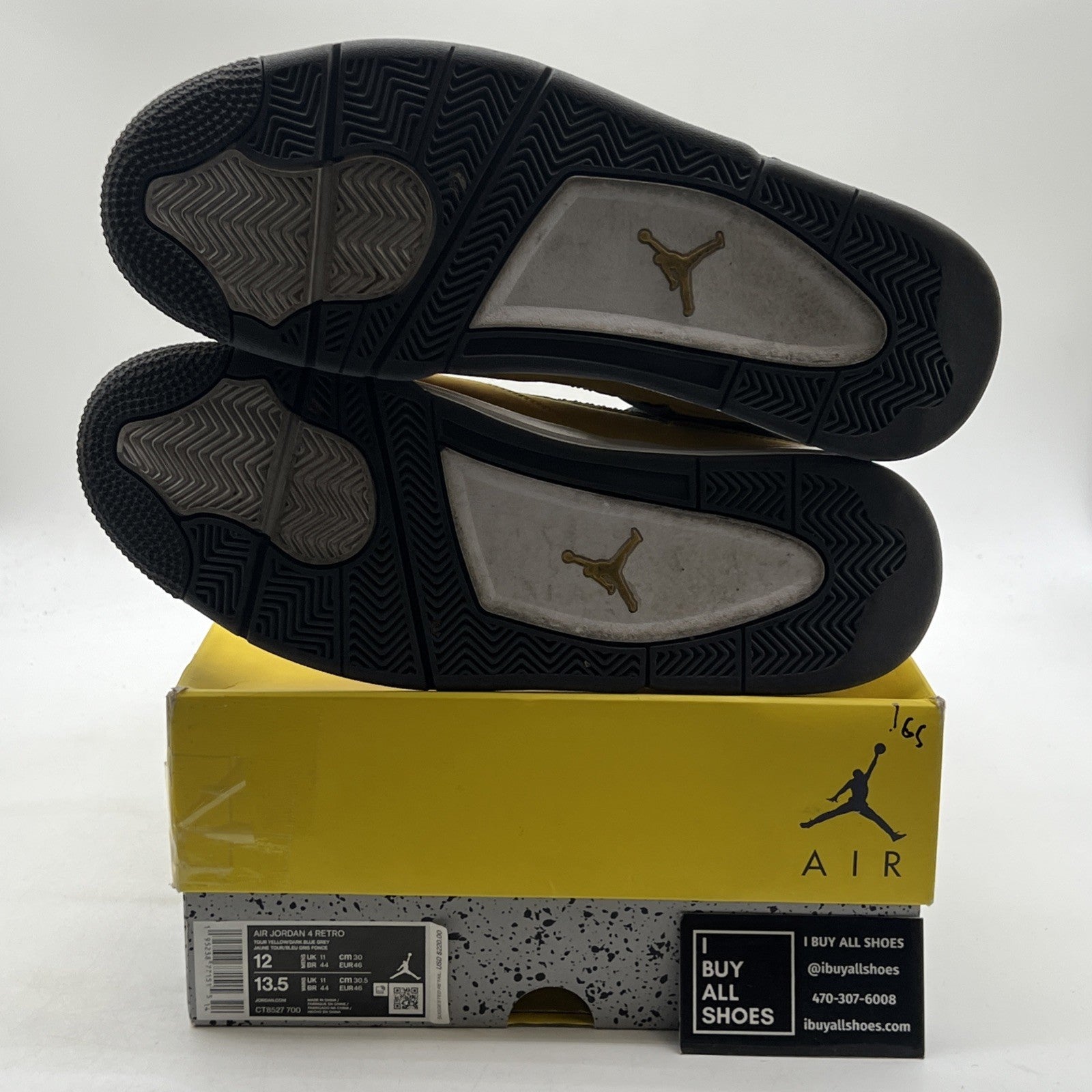 Size 12 - Air Jordan 4 Retro Mid Lightning (CT8527-700)