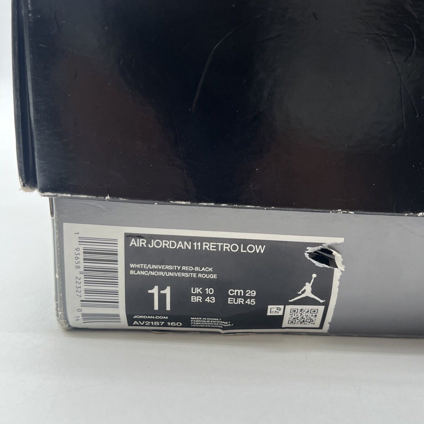 Size 11 - Air Jordan 11 Retro Low Concord-Bred (AV2187-160)