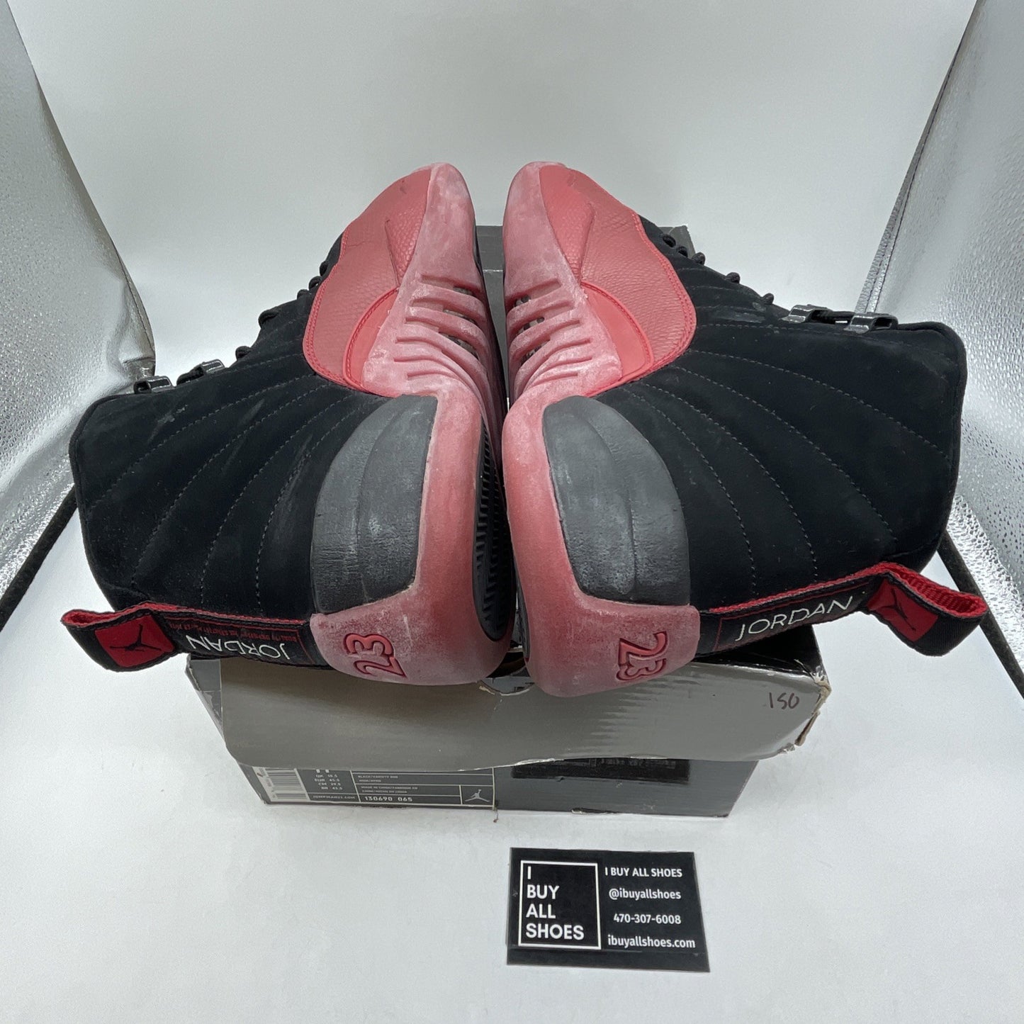 Size 11.5 - Air Jordan 12 Retro 2009 Flu Game (130690-065)