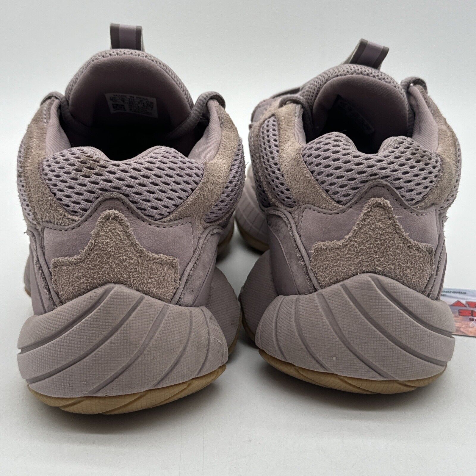 Size 9.5 - adidas Yeezy 500 Soft Vision Purple Gum Sole Lilac Light Spring Color