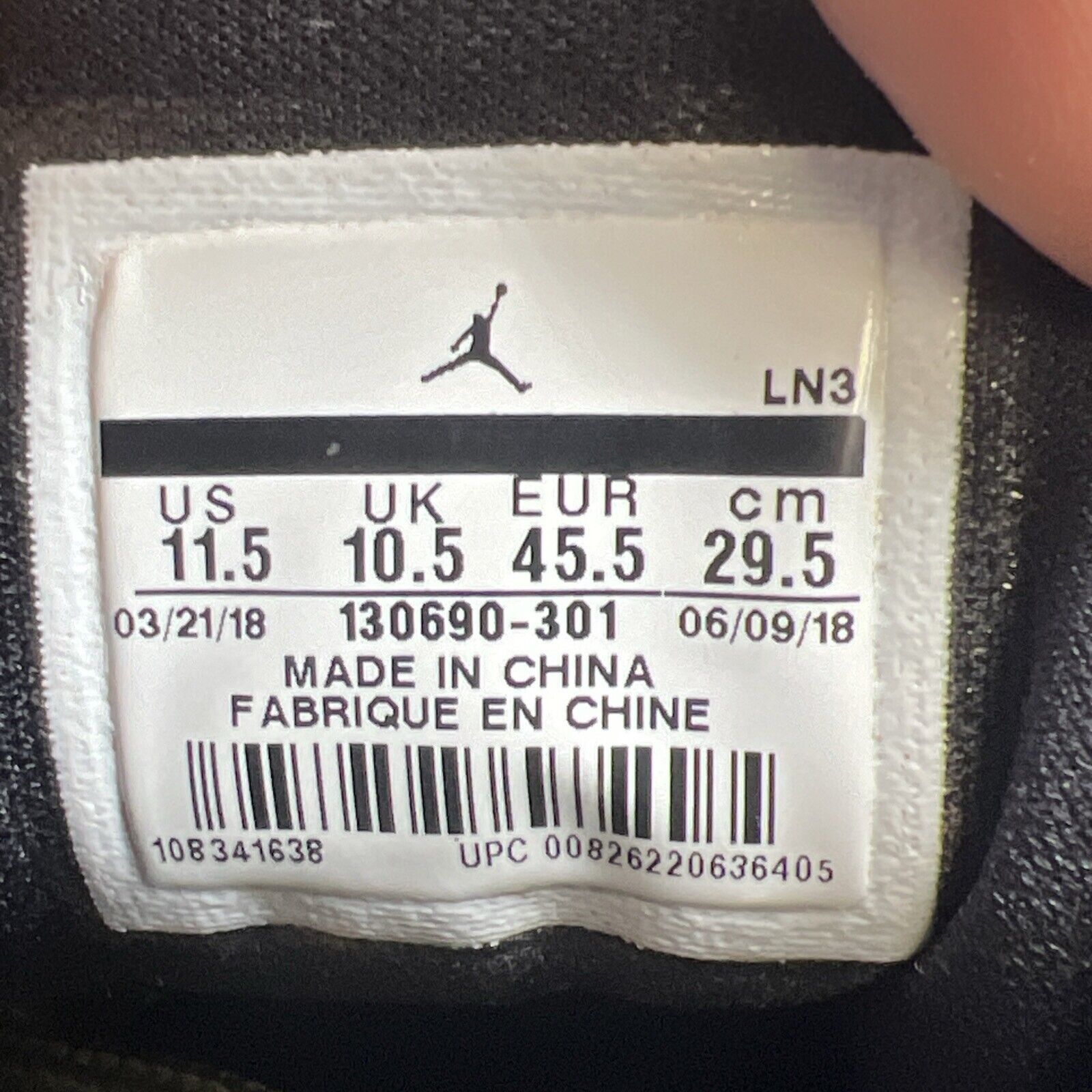 Size 11.5 - Air Jordan 12 Retro CP3 Class of 2003 (130690-301)