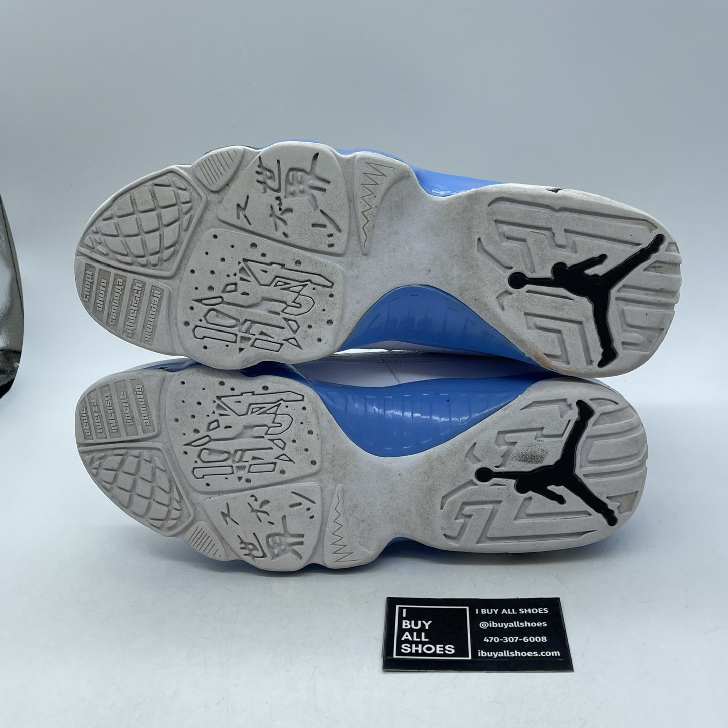 Size 12 - Air Jordan 9 Retro 2010 Powder Blue (302370-103)