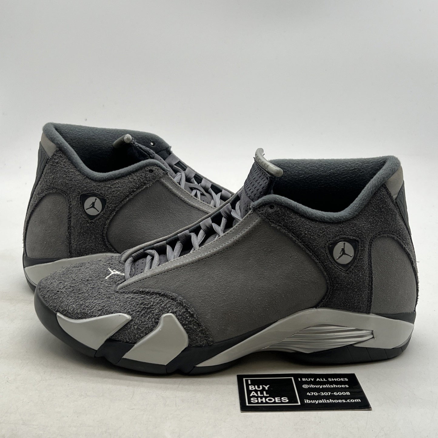 Size 11.5 - Air Jordan 14 Retro Flint Grey Stealth (FJ3460-012)