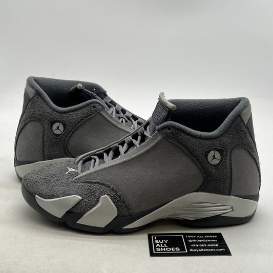Size 11.5 - Air Jordan 14 Retro Flint Grey Stealth (FJ3460-012)