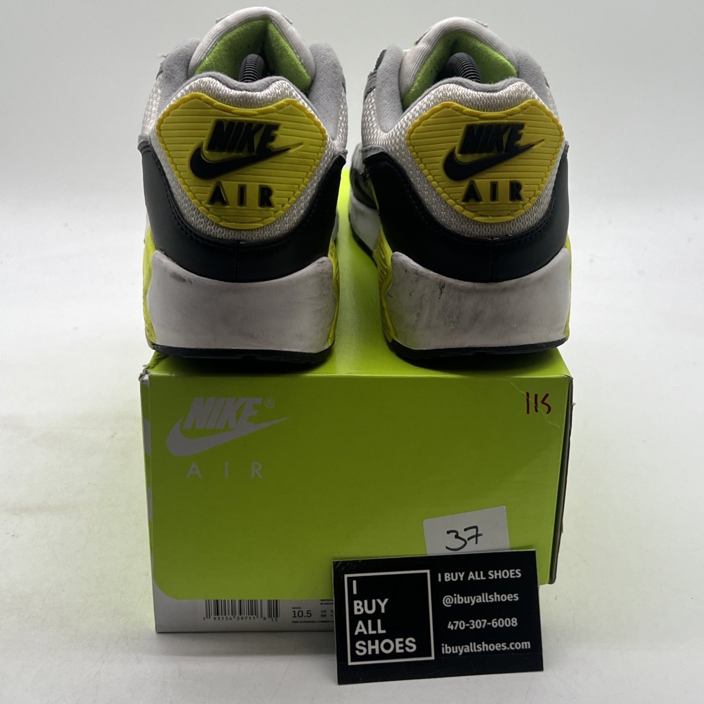 Size 10.5 - Nike Air Max 90 2020 Volt (CD0881-103)