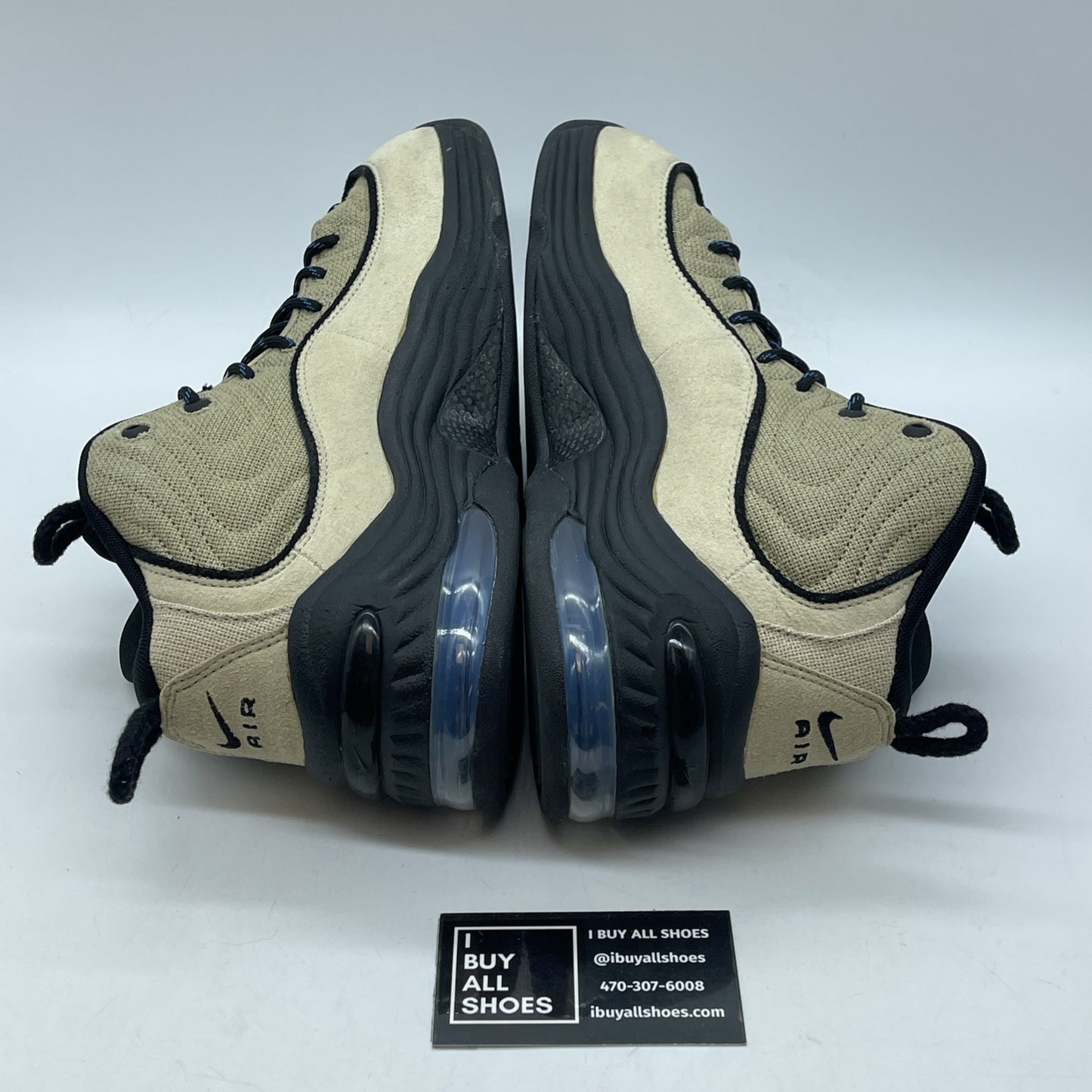 Size 11 - Nike Stussy x Air Penny 2 Rattan Limestone