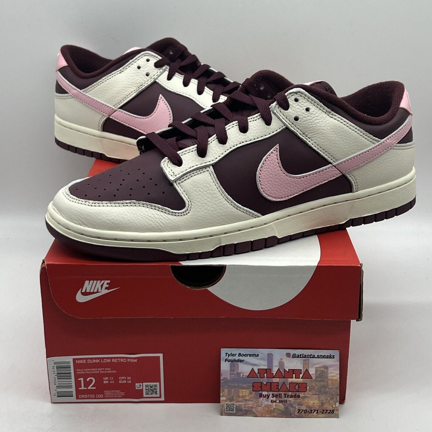 Size 12 - Nike Dunk Low Premium Valentine's Day Brand New Og All