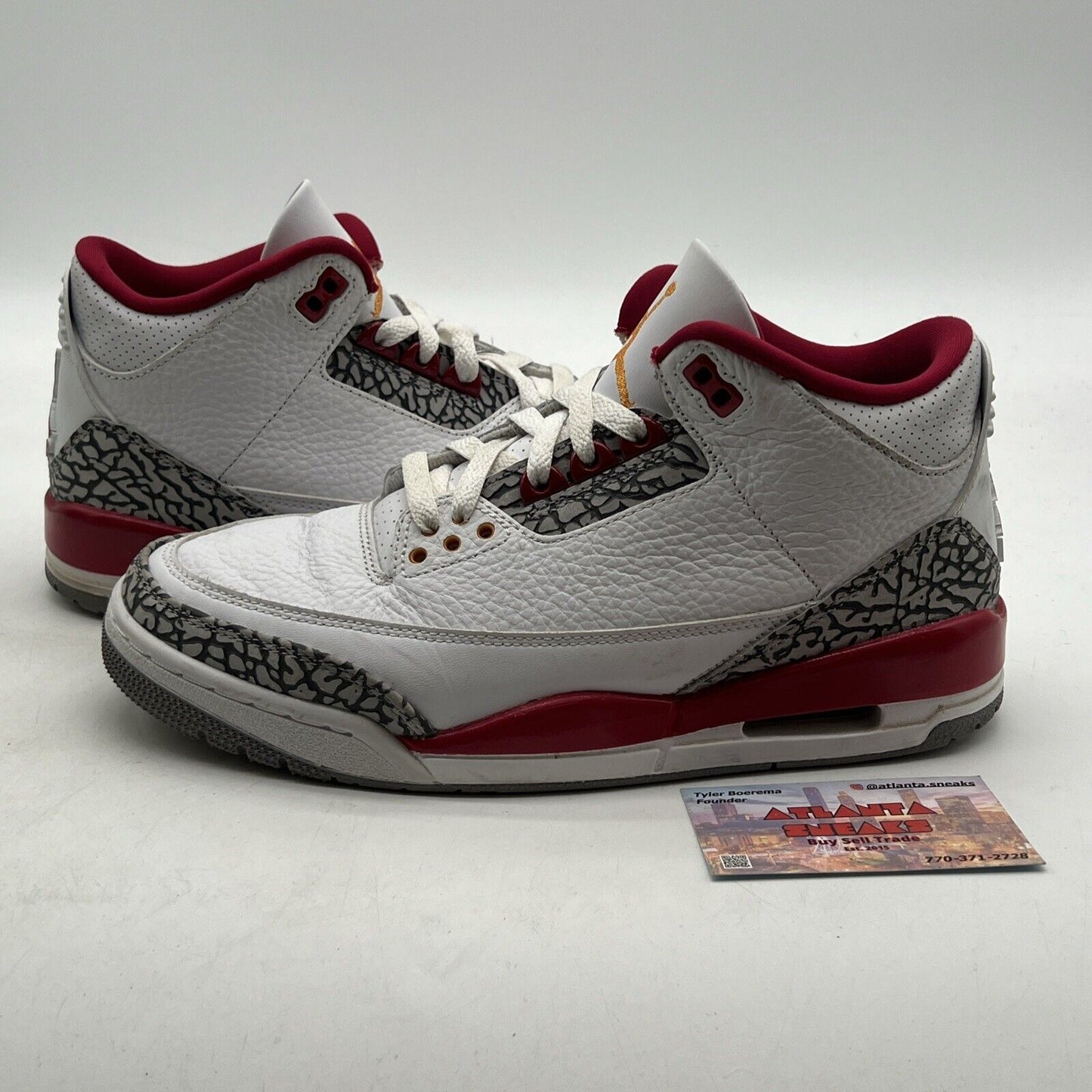 Size 8 - Jordan 3 Retro Mid Cardinal Red (CT8532-126)