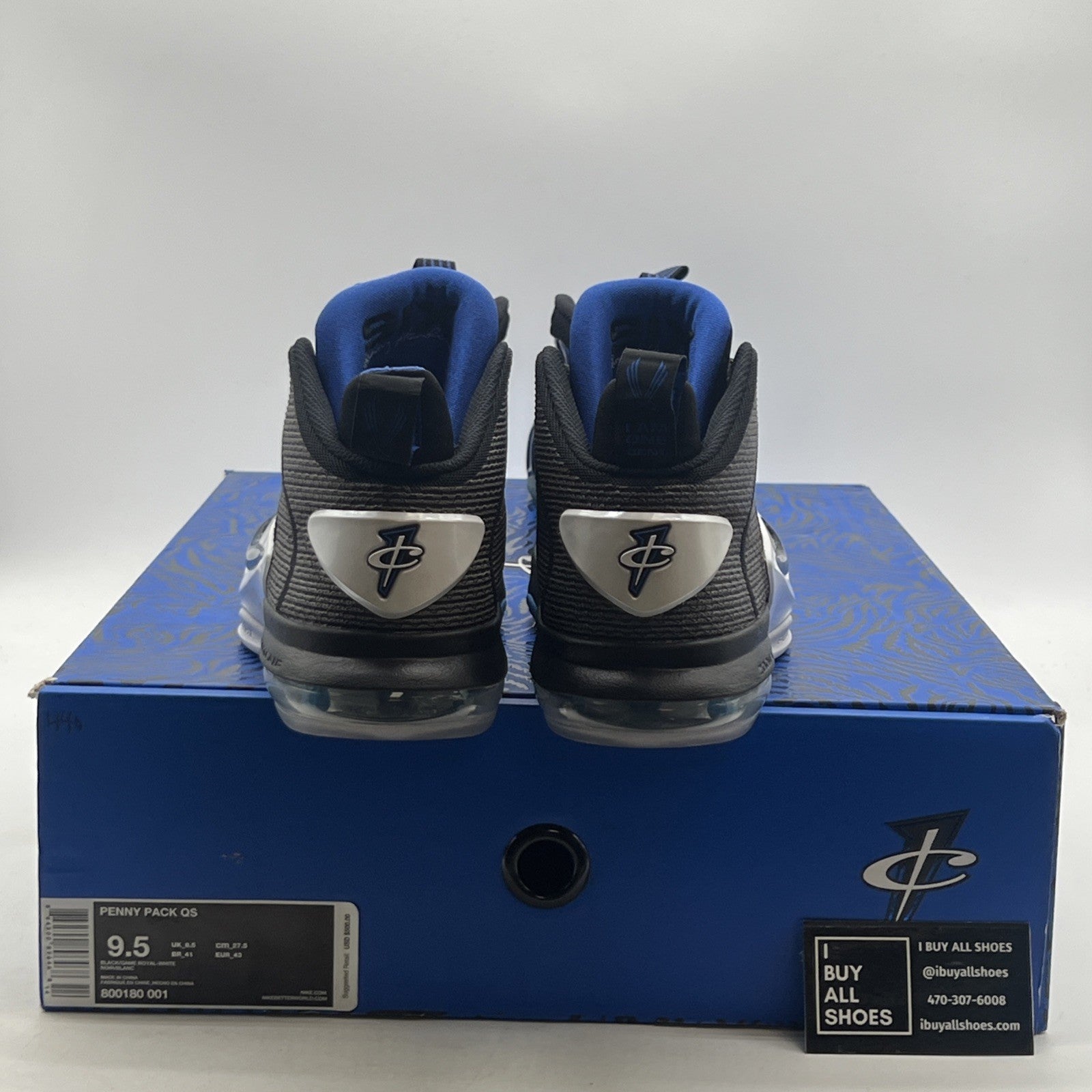 Size 9.5 - Nike Air Penny QS Sharpie Pack (800180-001)