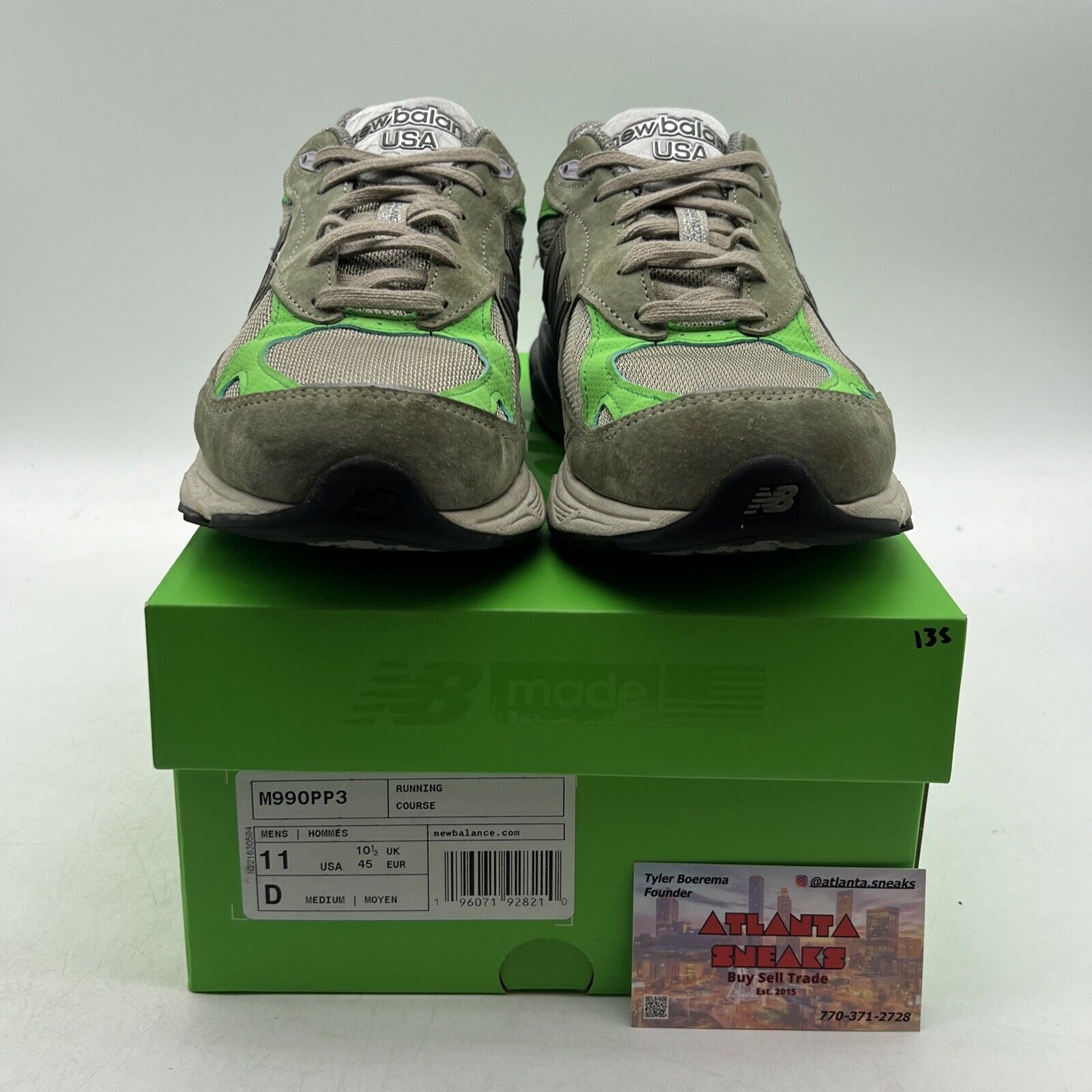 Size 11 - New Balance Patta x 990v3 Made in USA Keep Your Family Close (M990PP3)