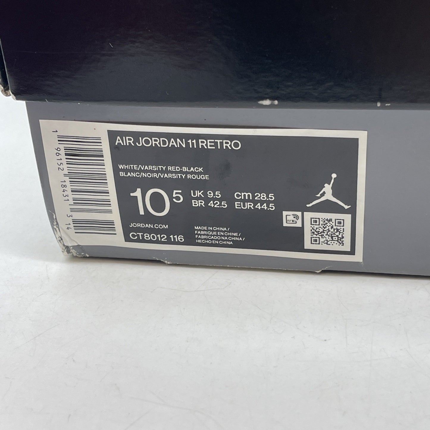 Size 10.5 - Air Jordan 11 Retro High Cherry (CT8012-116)