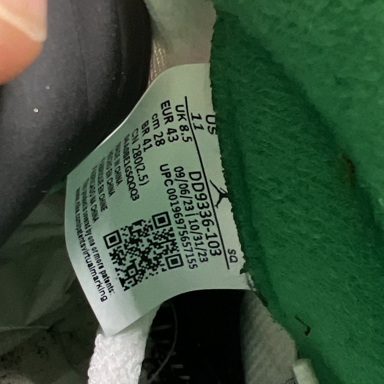 Size 11 - Air Jordan 5 Retro Lucky Green W (DD9336-103)