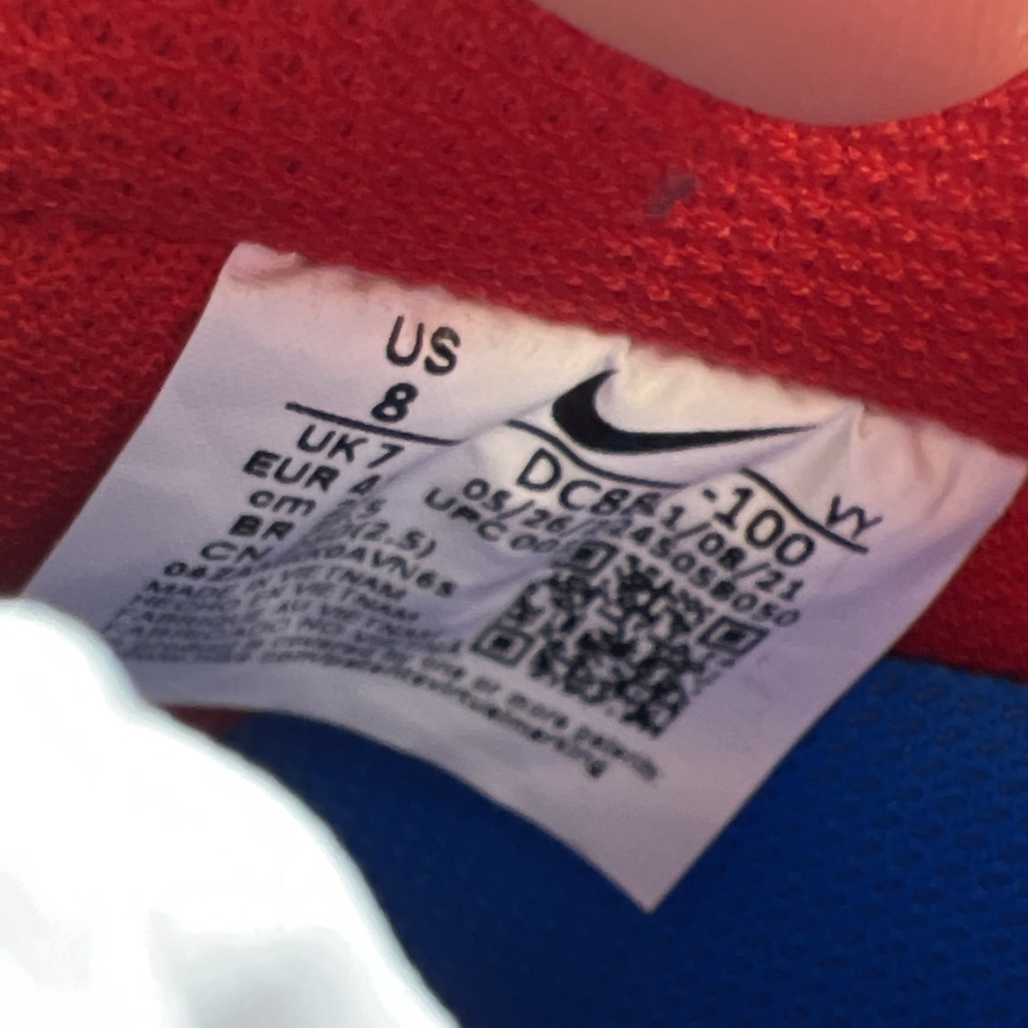 Size 8 - UNO X Air Force One (DC8887-100)