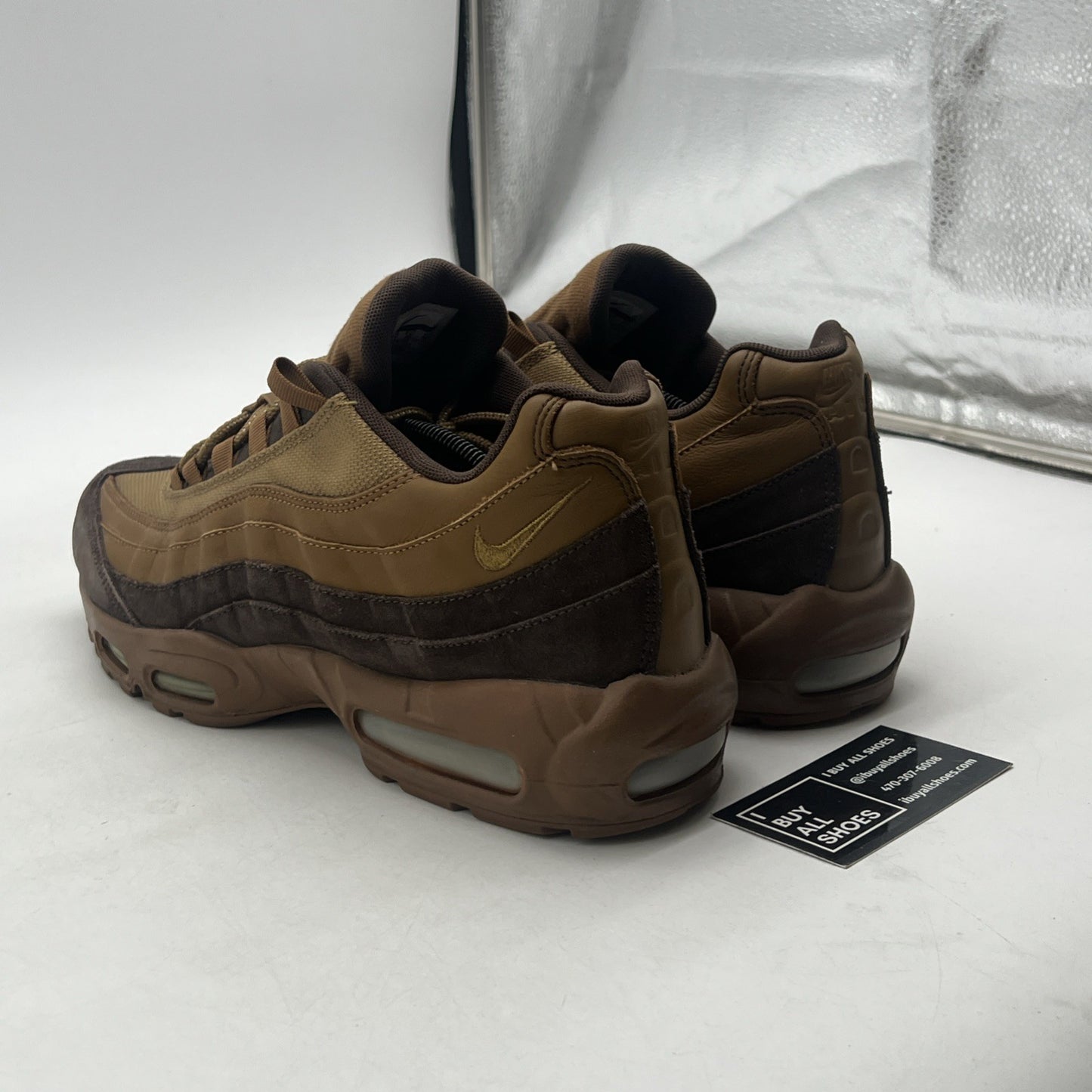Size 12 - Nike Air Max 95 Premium Baroque Brown (539416-203)
