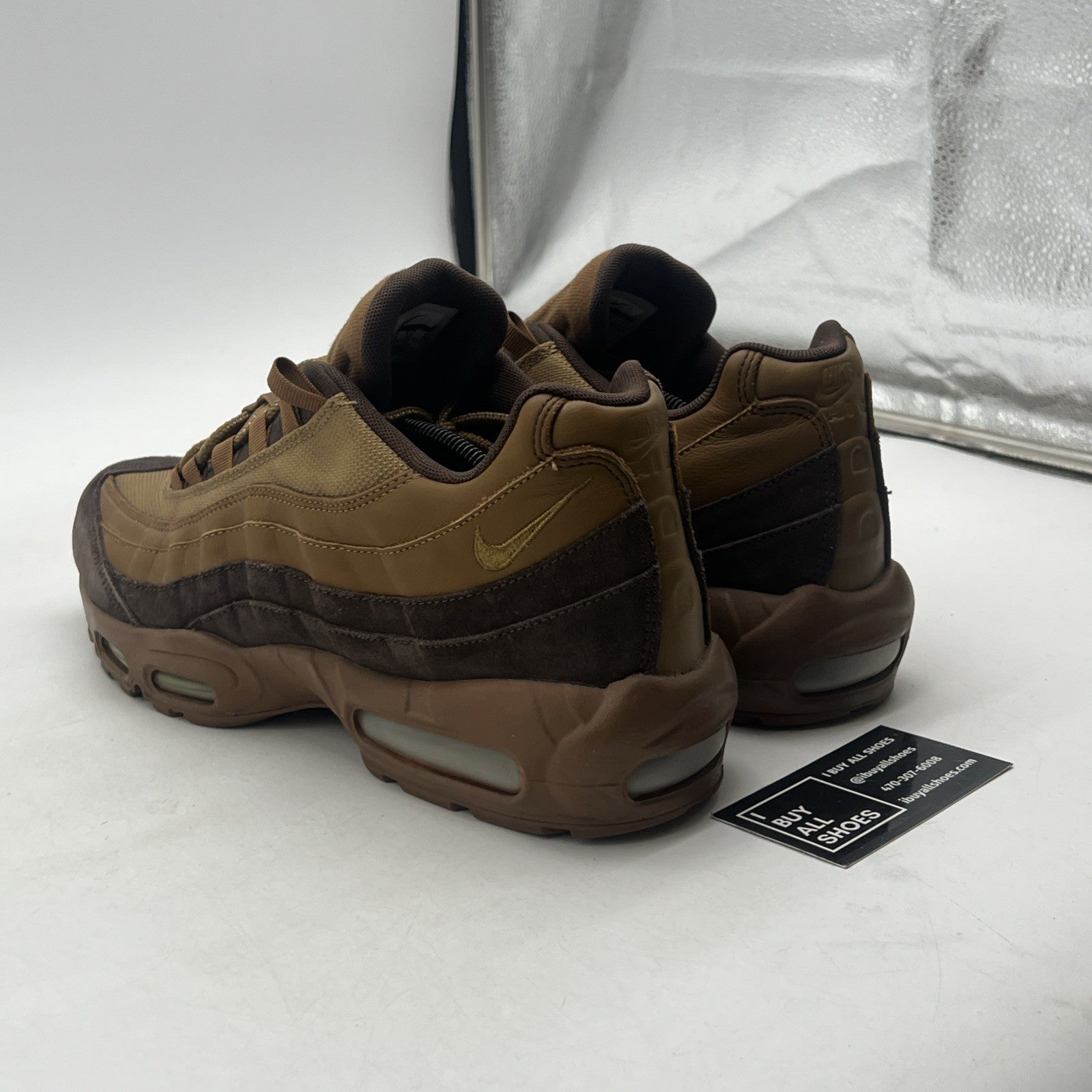 Size 12 - Nike Air Max 95 Premium Baroque Brown (539416-203)
