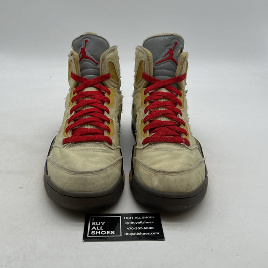 Size 10 - Air Jordan 5 SP x Off-White Mid Sail (DH8565-100)