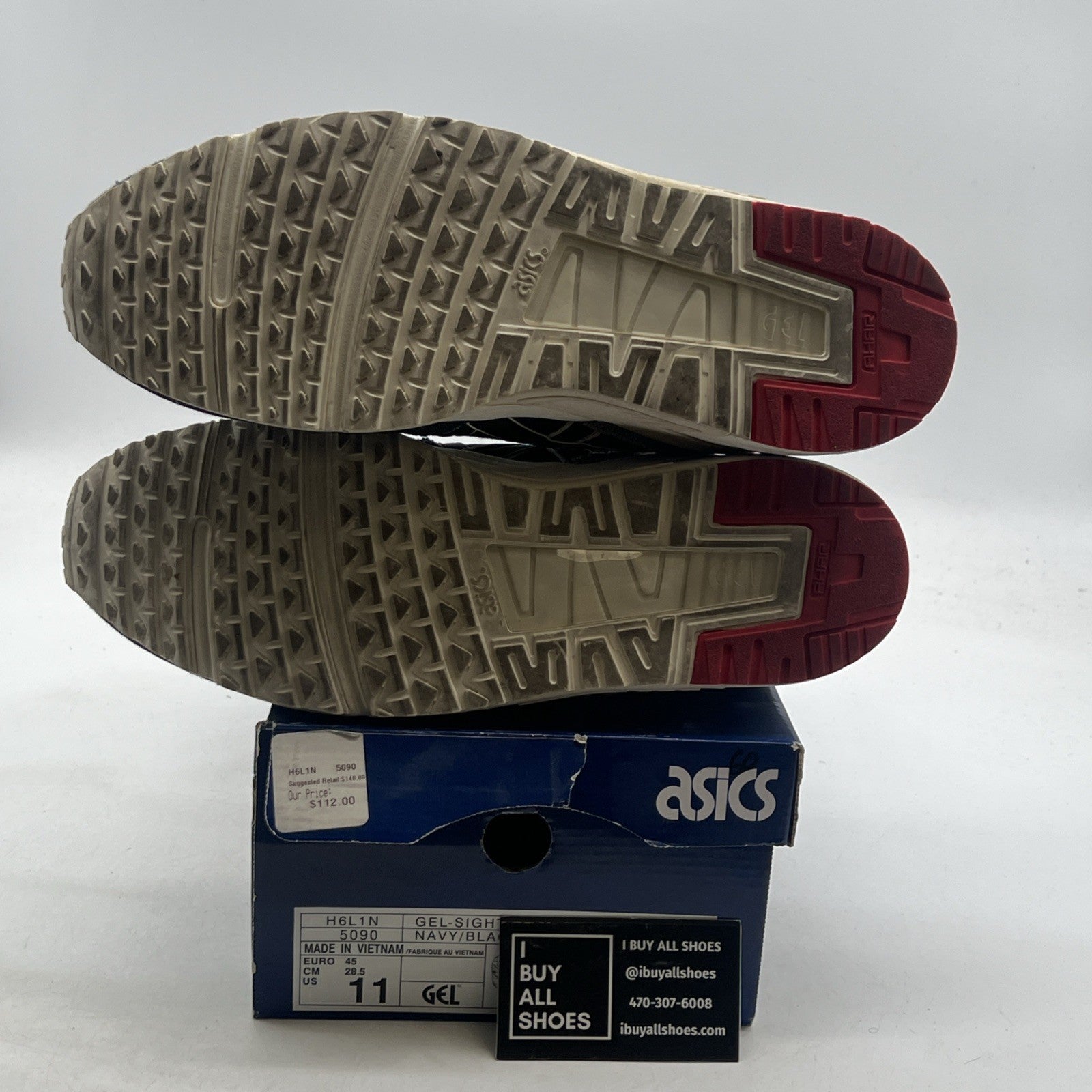 Size 11 - Asics Gel Sight Selvedge Denim (H6L1N5090)