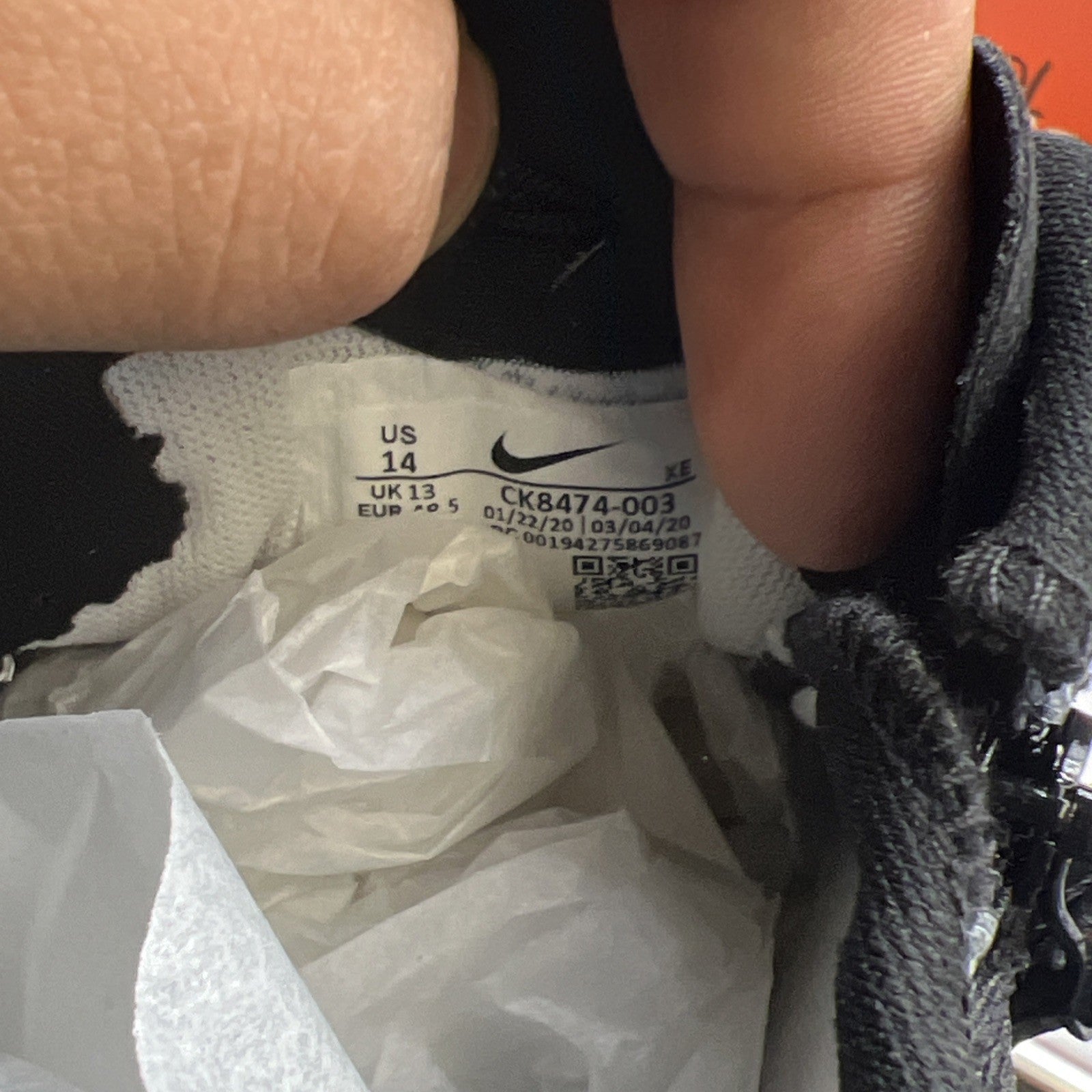 Size 14 - Nike Air Zoom Pegasus 37 FlyEase Black White (CK8474-003)
