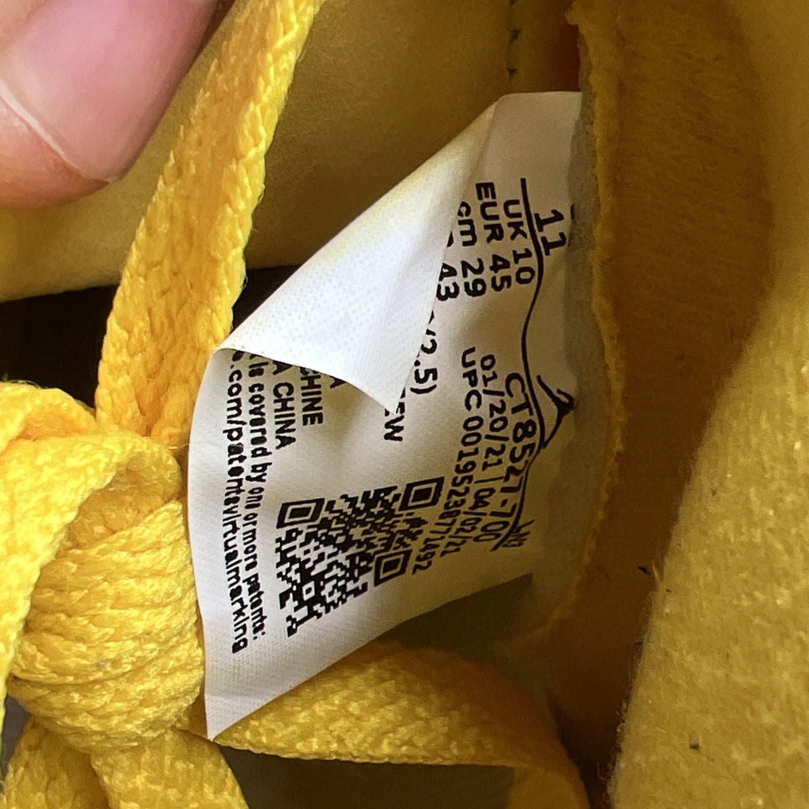 Size 11 - Air Jordan 4 Retro Mid Lightning (CT8527-700)