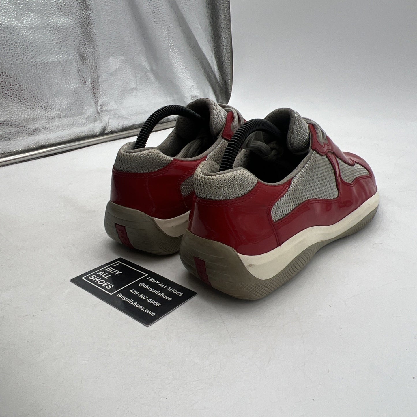 Size 6.5P - Prada Americas Cup Sneakers PR 3163