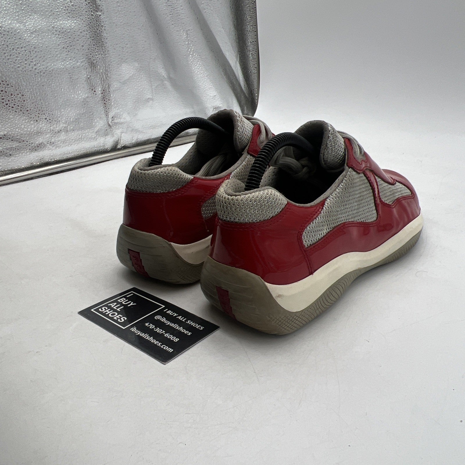 Size 6.5P - Prada Americas Cup Sneakers PR 3163