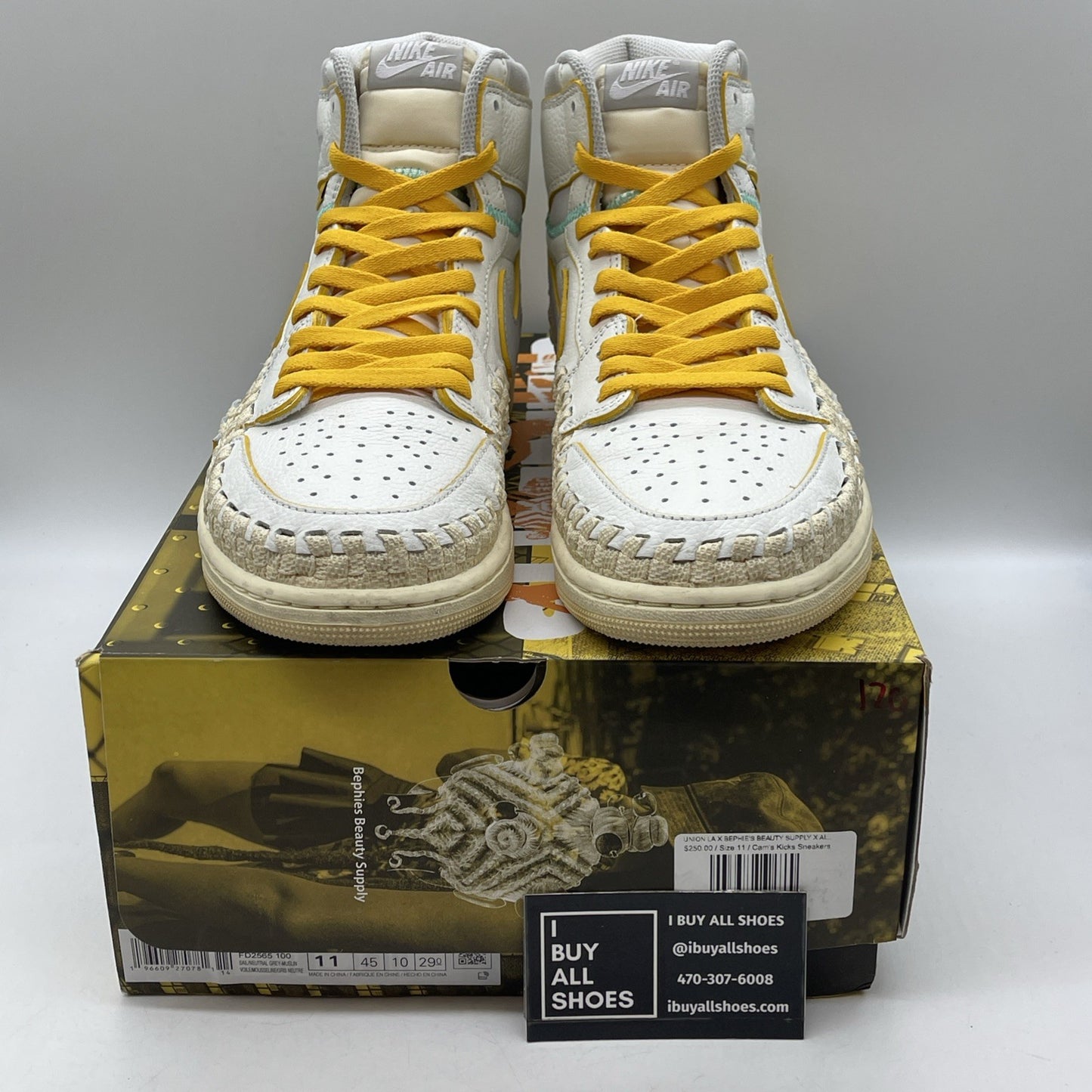 Size 11 - Union LA x Bephie's Beauty Supply x Air Jordan 1 Retro (FD2565-100)
