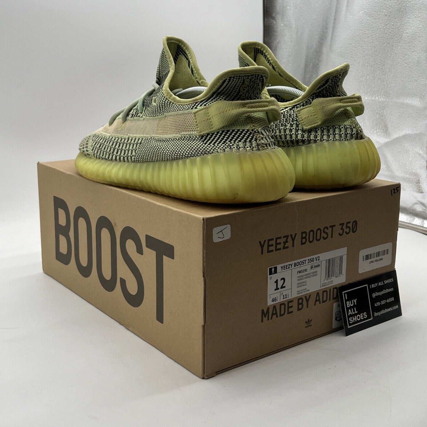 Size 12 - Adidas Yeezy Boost 350 V2 Yeezreel Non-Reflective (FW5191)