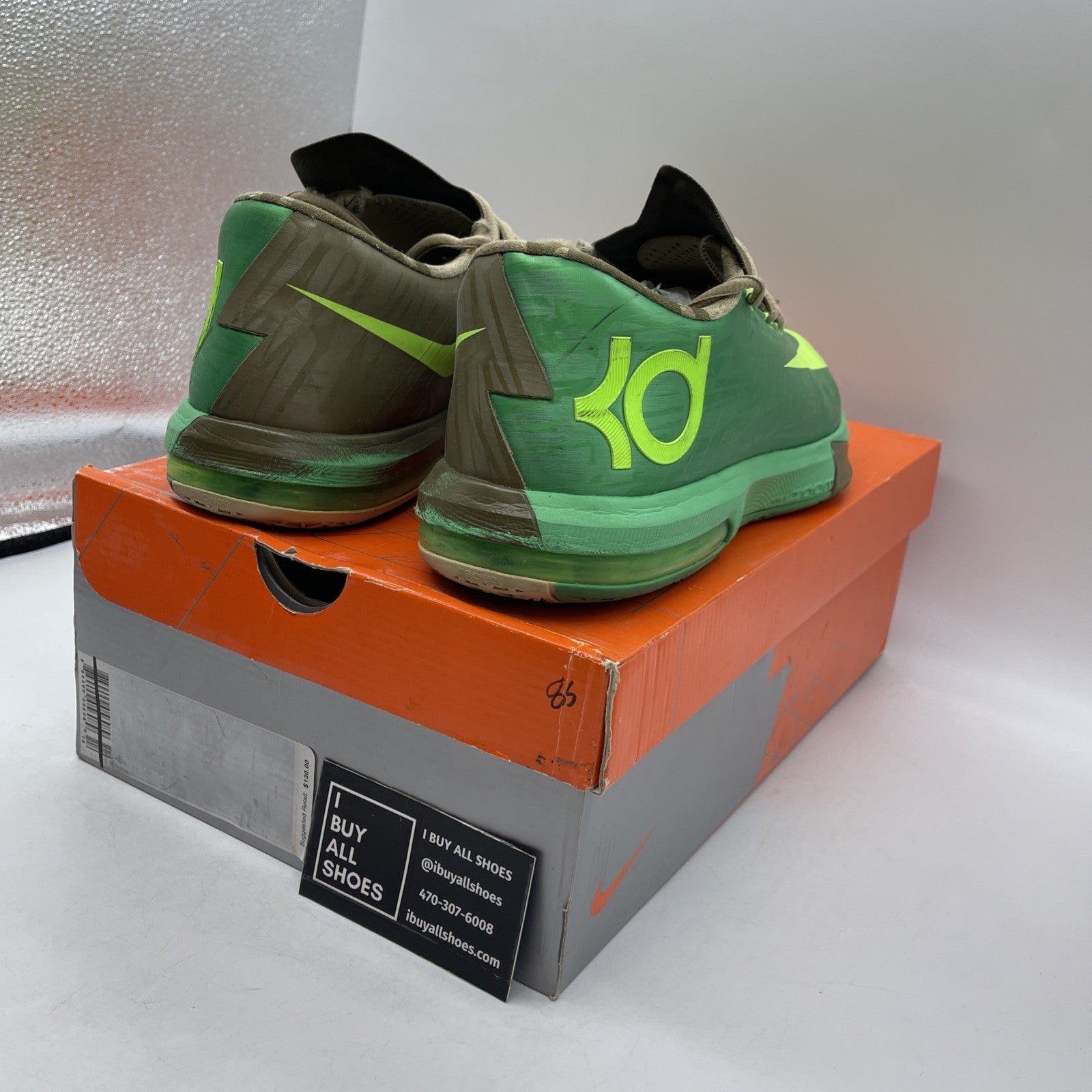 Size 11 - Nike KD 6 Bamboo (599424-301)