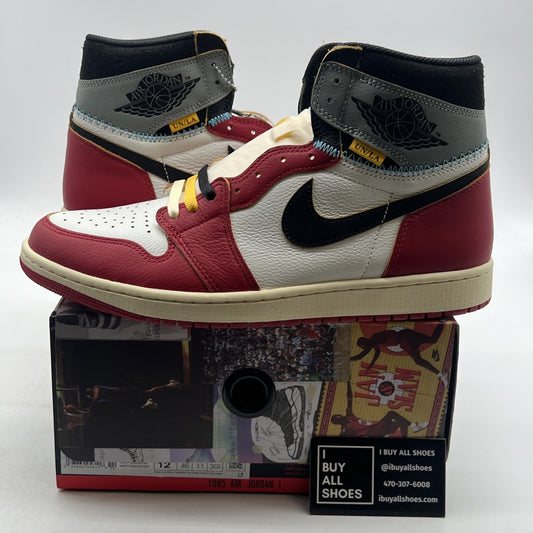 Size 12 - Union LA x Air Jordan 1 Retro OG SP High Chicago Shadow (HV8563-600)