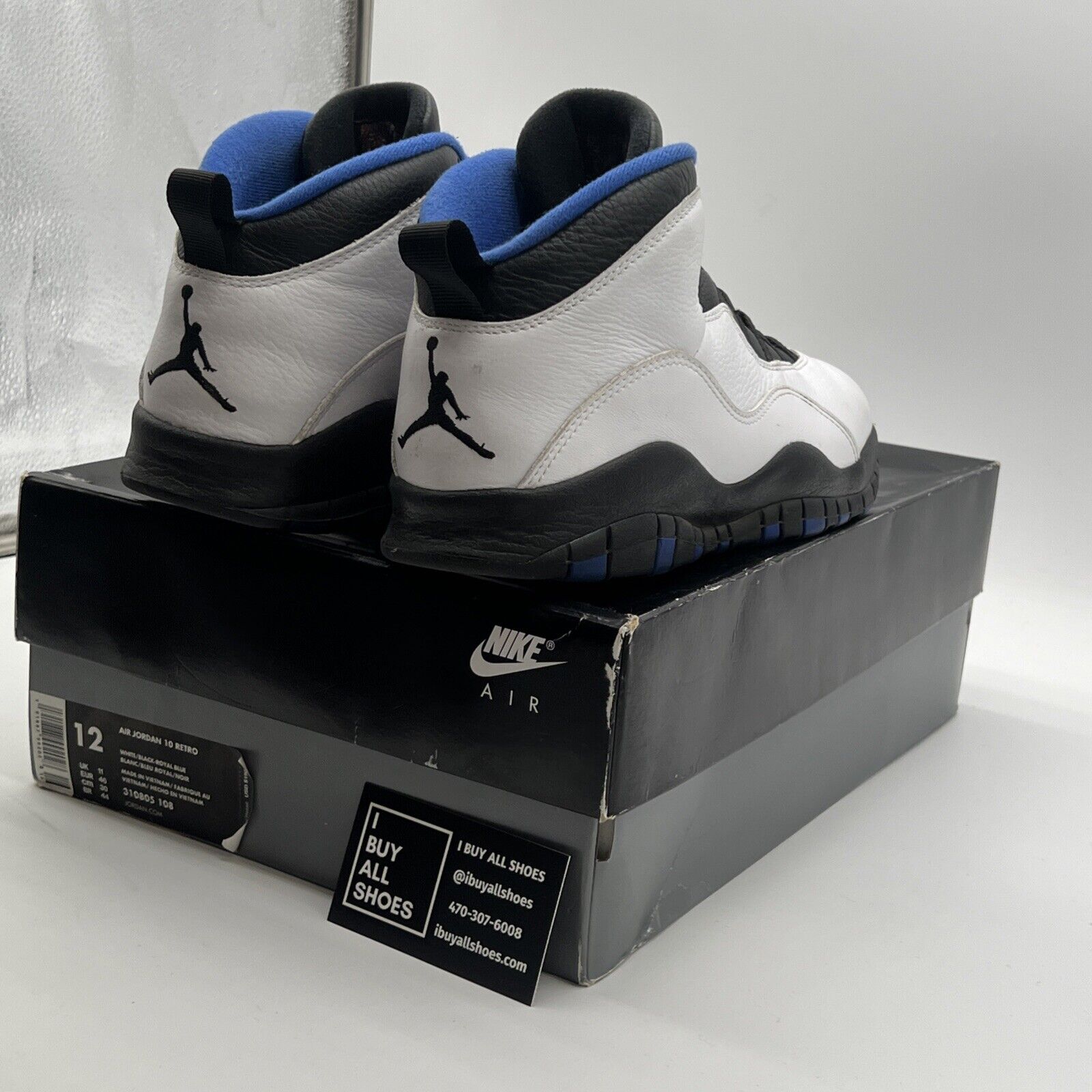 Size 12 - Air Jordan 10 Retro 2018 Orlando (310805-108)
