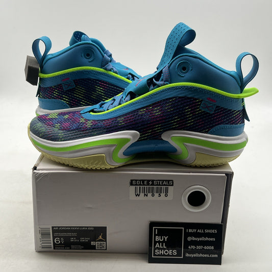 Size 6.5Y - NIKE AIR JORDAN XXXVl LUKA DONCIC SNEAKERS NEW YOUTH (DN6155-430)