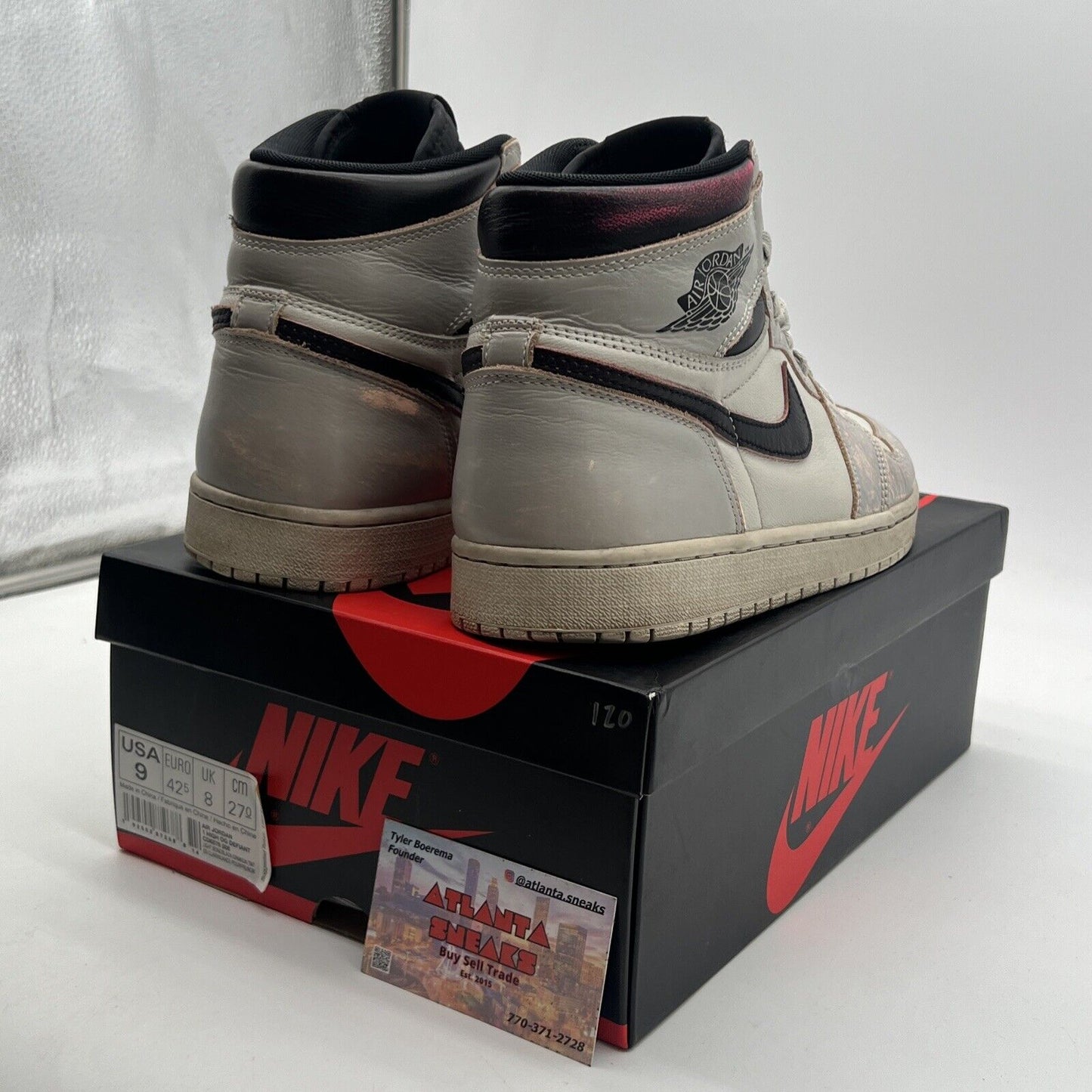 Size 9 - Air Jordan 1 Retro SB High NYC to Paris (CD6579-006)