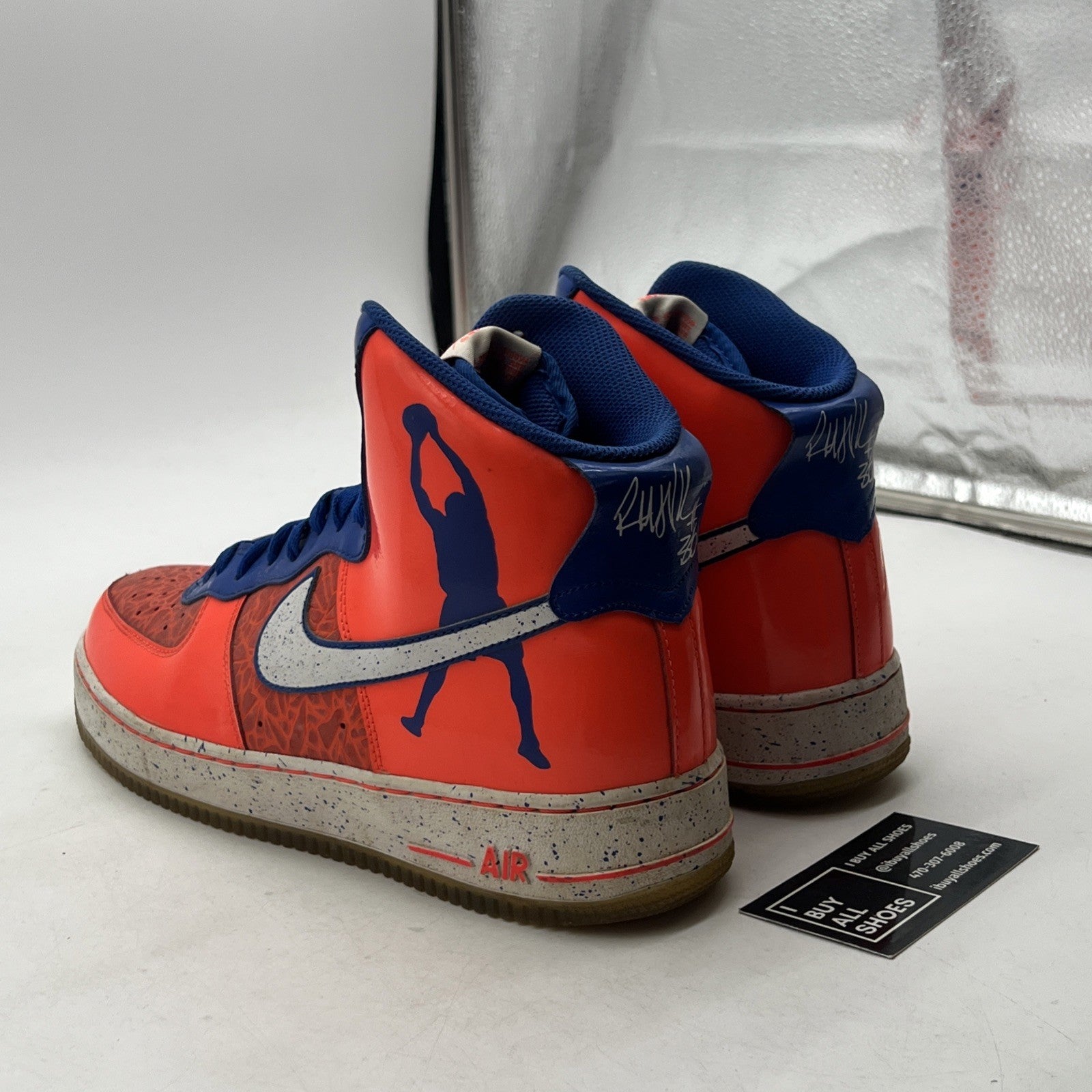 Size 10.5 - Nike Air Force 1 CMFT PRM RW QS High Sheed (624185-800)